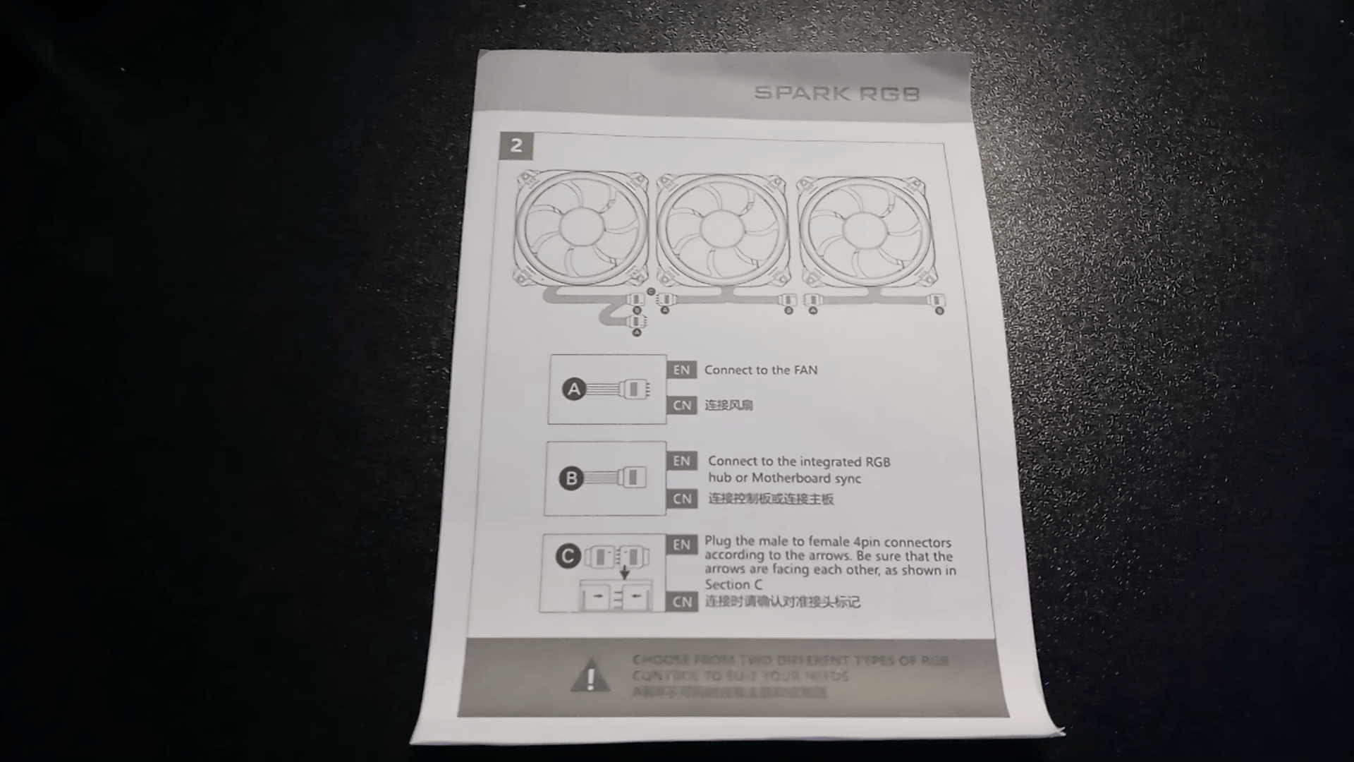 Antec RGB Fans, 120mm Case Fan, RGB High Performance PC Fan, 4-Pin RGB, Spark Series, 3 Packs.