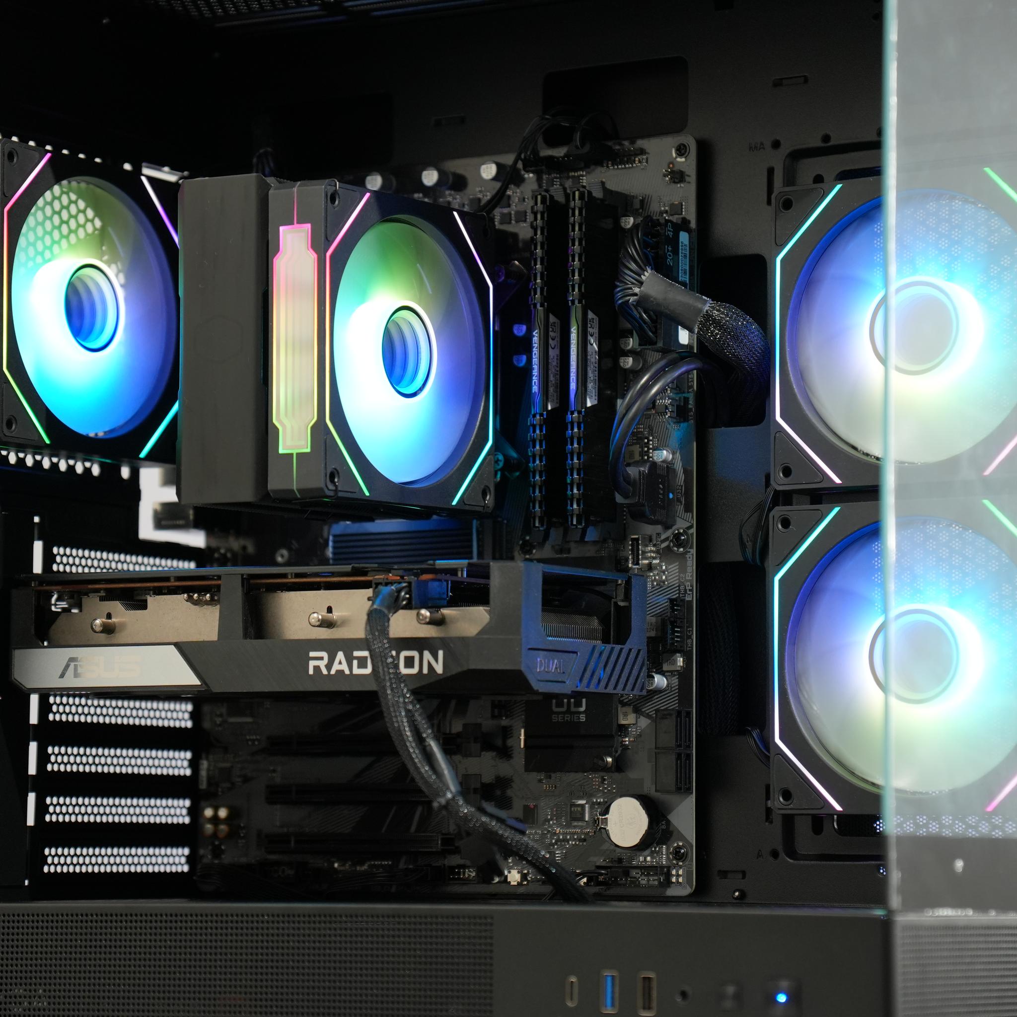 Gaming PC | RX 6600 + INTEL i3 13100F | 16GB RAM | 1TB SSD | WIFI/ BT | WINDOWS 11 |