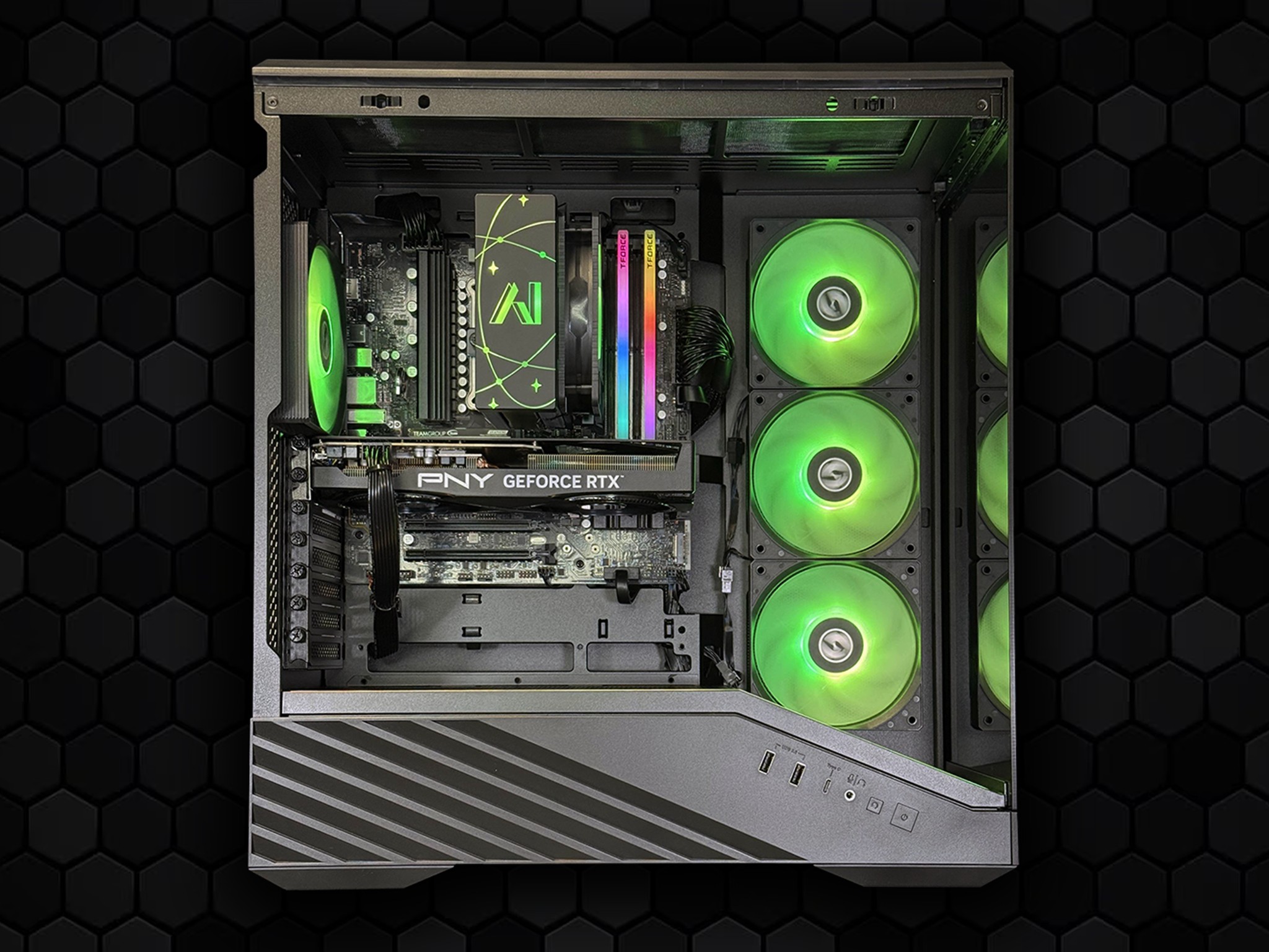 Intel i7-12700KF | RTX 5070 Ti 16GB | 32GB DDR5 (6000 MT/s) | 1TB SSD | 850W Gold PSU | AI Vector