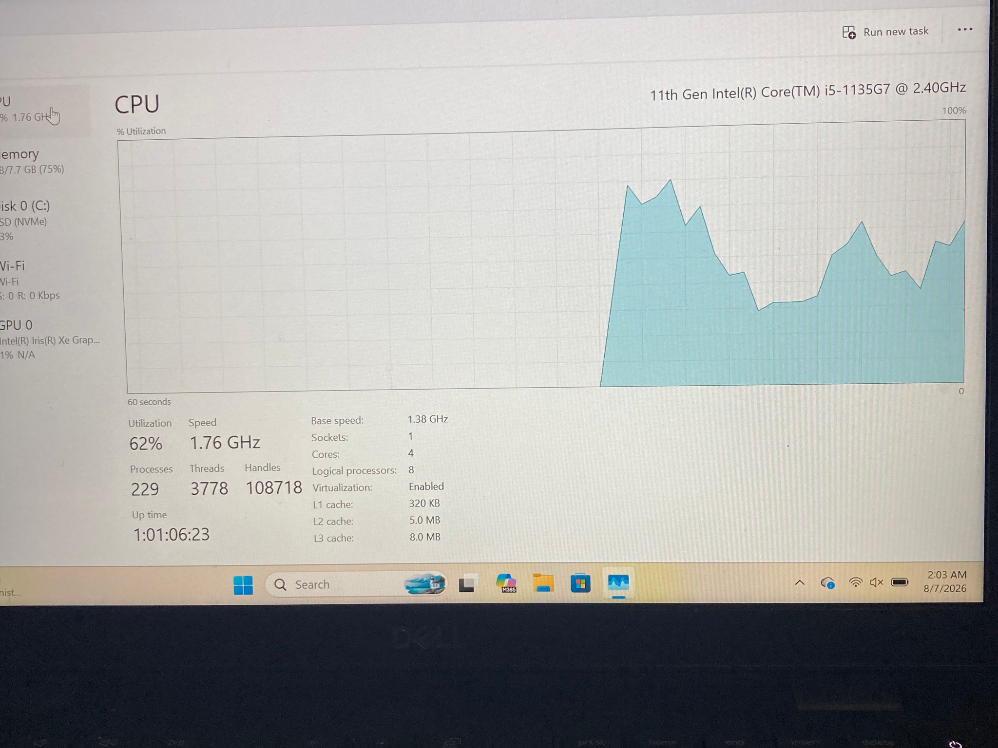 Dell Latitude 3420 | i5 11th Gen | 8GB | 256GB SSD | FHD - Charger Included| OBO