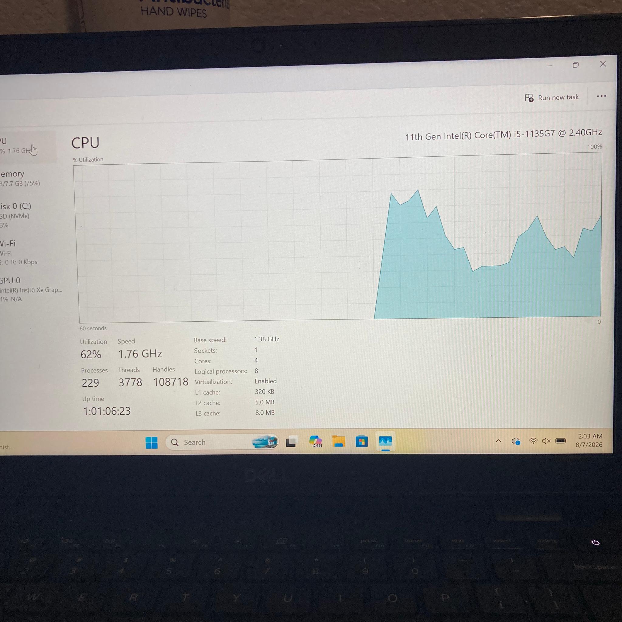 Dell Latitude 3420 | i5 11th Gen | 8GB | 256GB SSD | FHD - Charger Included| OBO