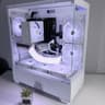 White Custom Gaming PC Build / I7 + 1660 Super /