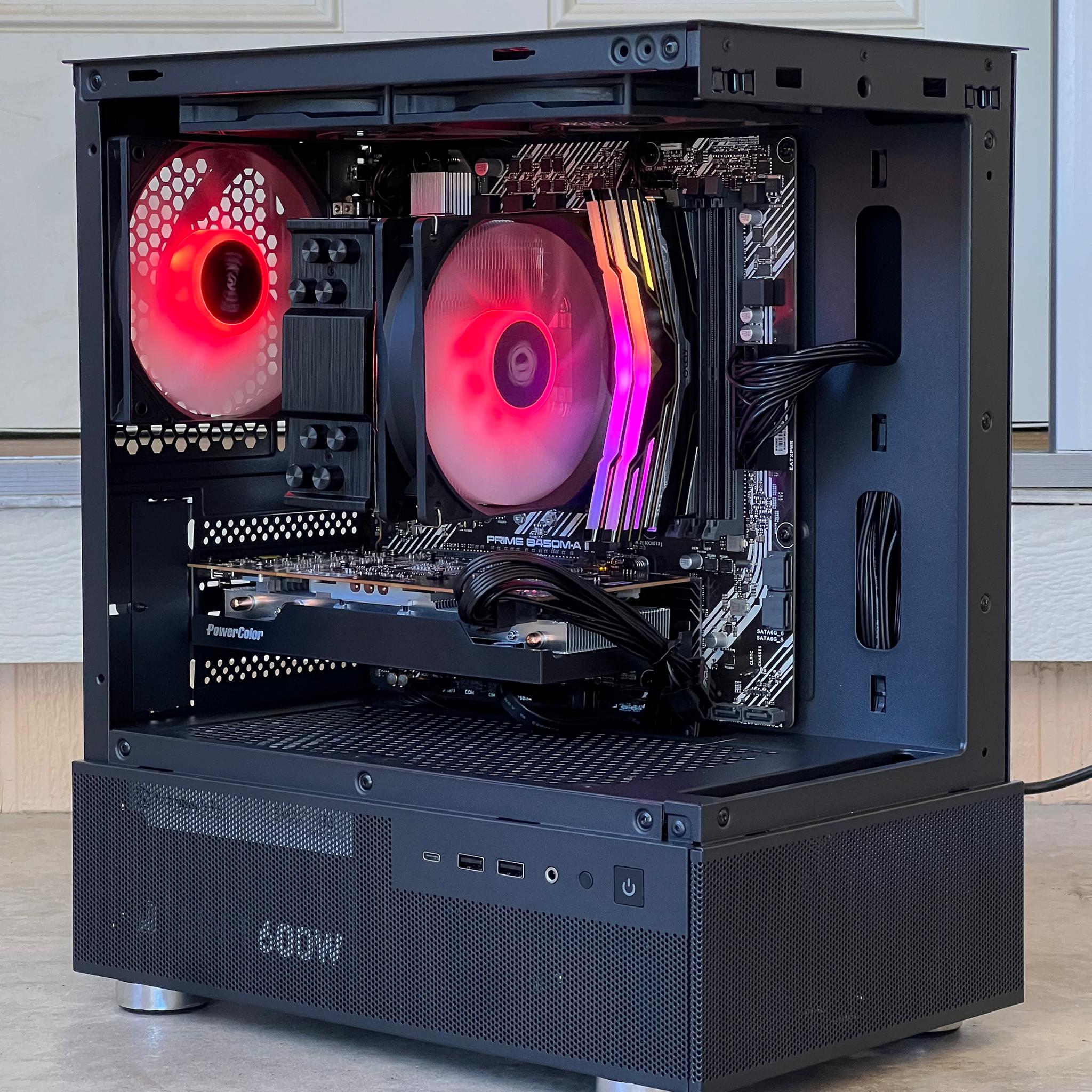 gaming pc | Rx 6600 | Ryzen 5 5500 | 16GB 3000mhz | 512gb ssd | windows 10