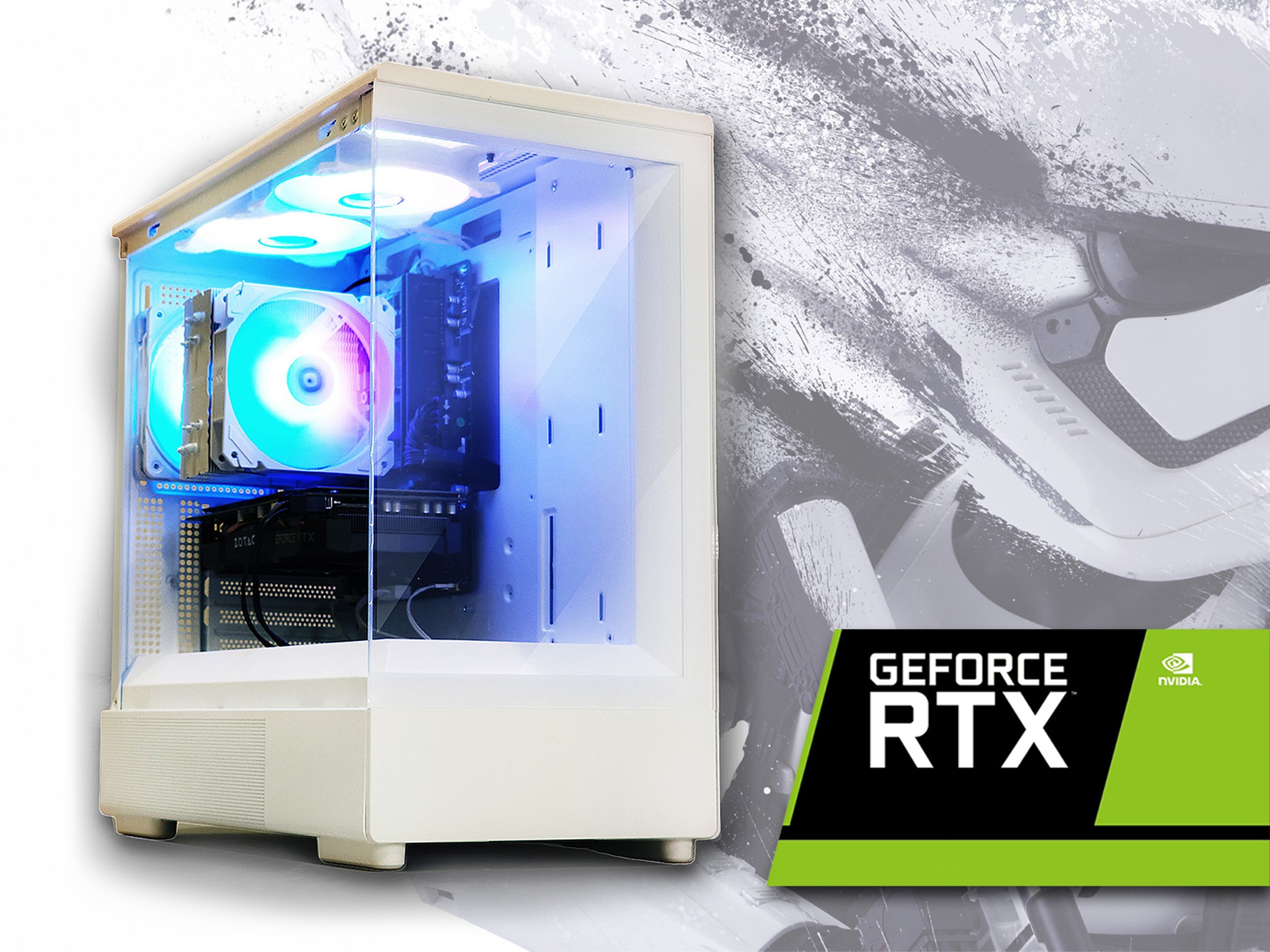 🧊 RTX Gaming PC | GeForce RTX 2060, Ryzen 5 3400G, 16GB RAM, 512GB M.2 + 500GB, WIFI, Win 11 Pro
