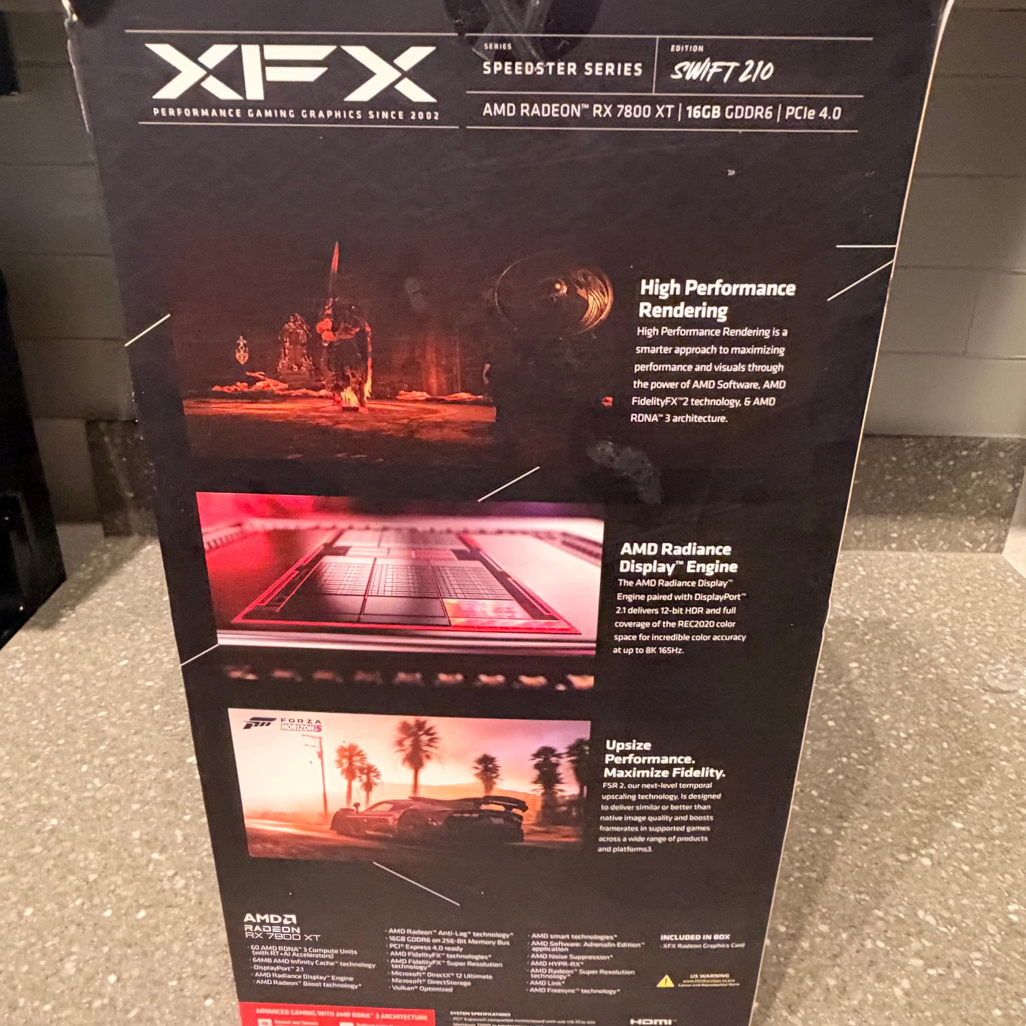 XFX Speedster SWFT210 Radeon RX 7800XT 16 GB GDDR6