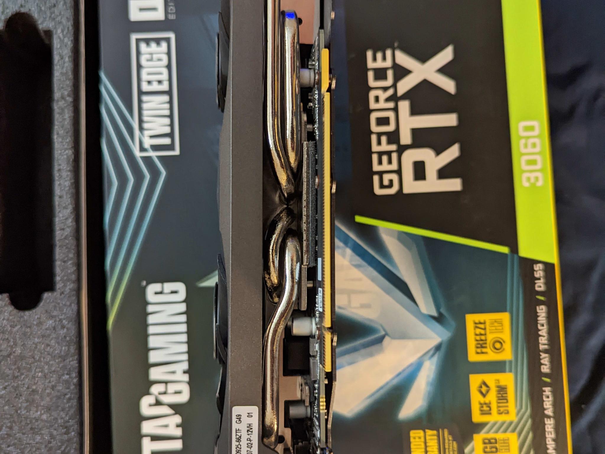 Used Zotac Twin Edge OC RTX 3060 12GB