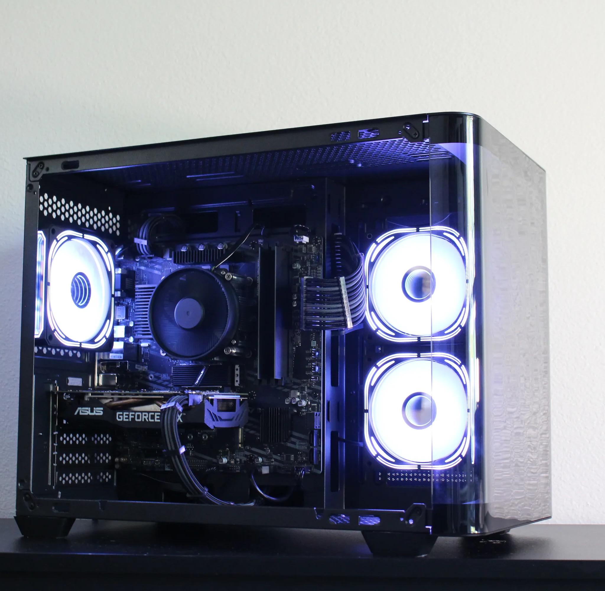 RTX Black Gaming PC | INTEL i7 10700F | Windows 11 Pro | 16GB Ram | 512GB SSD | WiFi & BLE