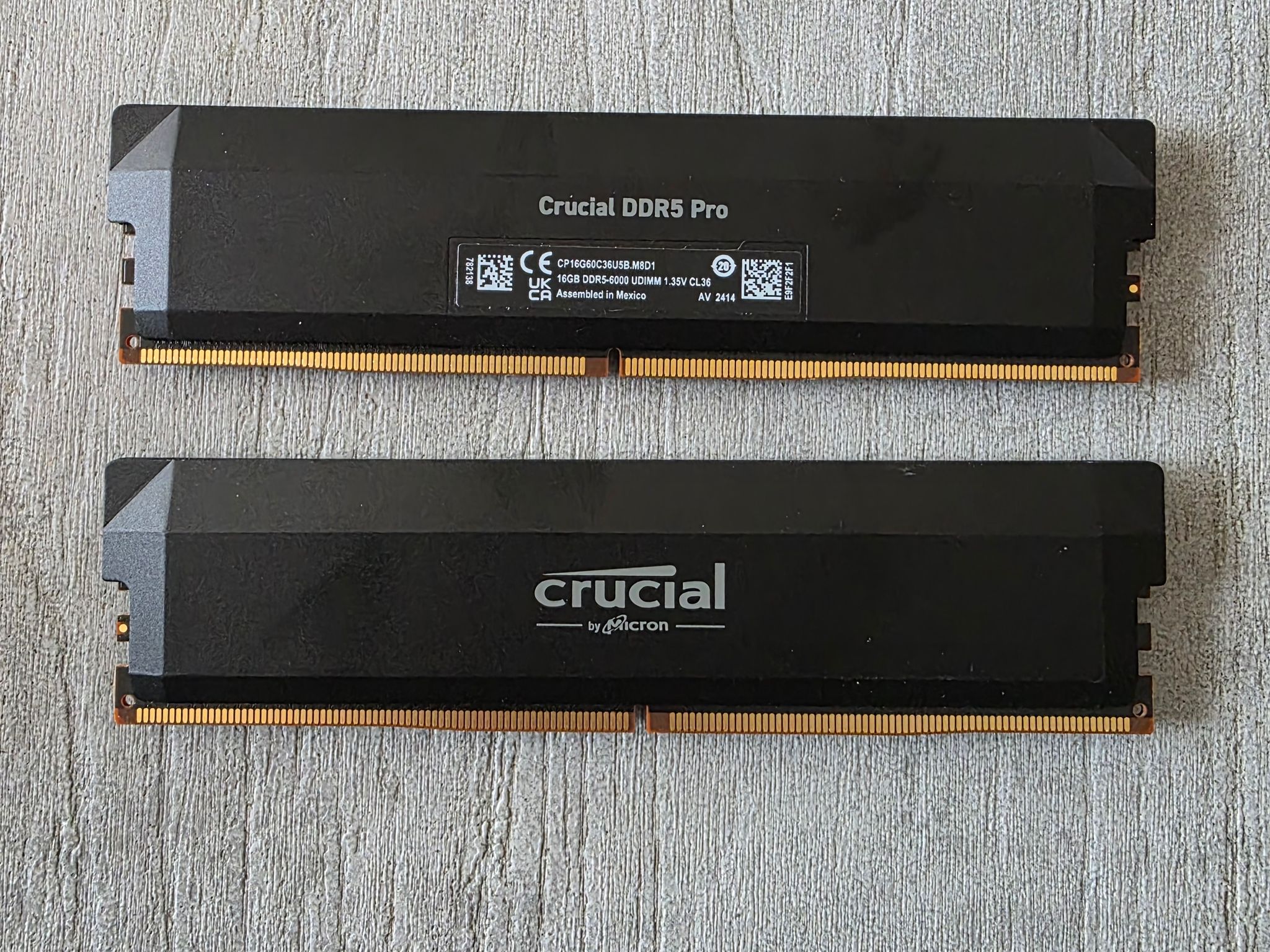 Cruical DDR5 6000 CL36 32GB Ram