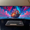 ASUS TUF 34” UltraWide (2K) QHD (3440x1440) (180hz) Curved Gaming Monitor
