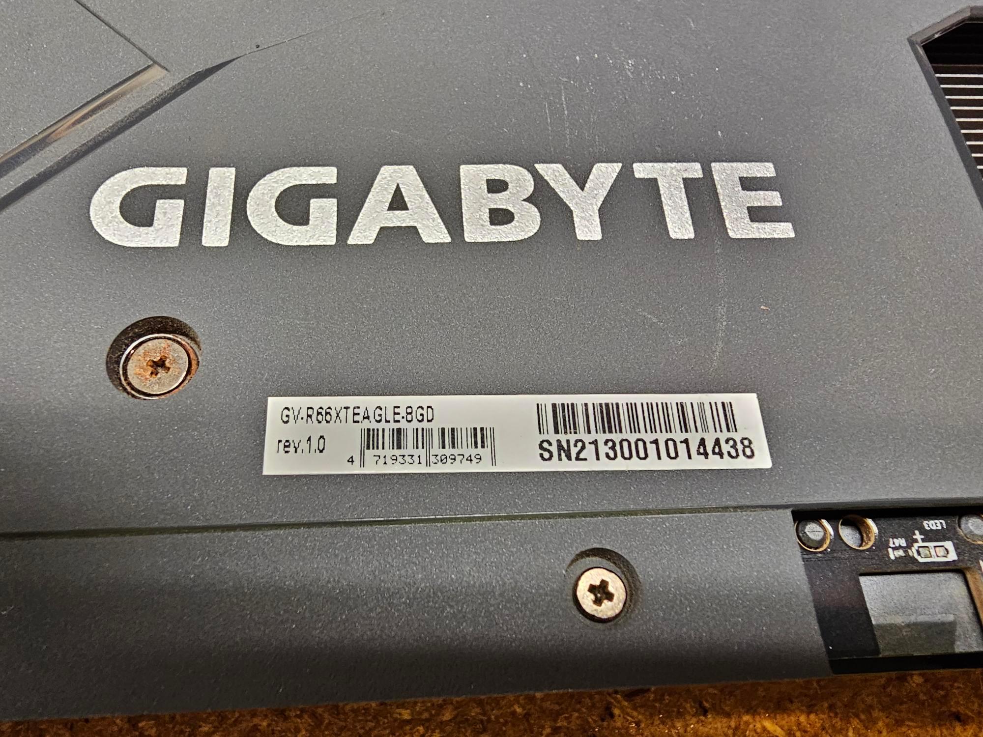 Gigabyte Radeon™ RX 6600 XT EAGLE 8G - GV-R66XTEAGLE-8GD