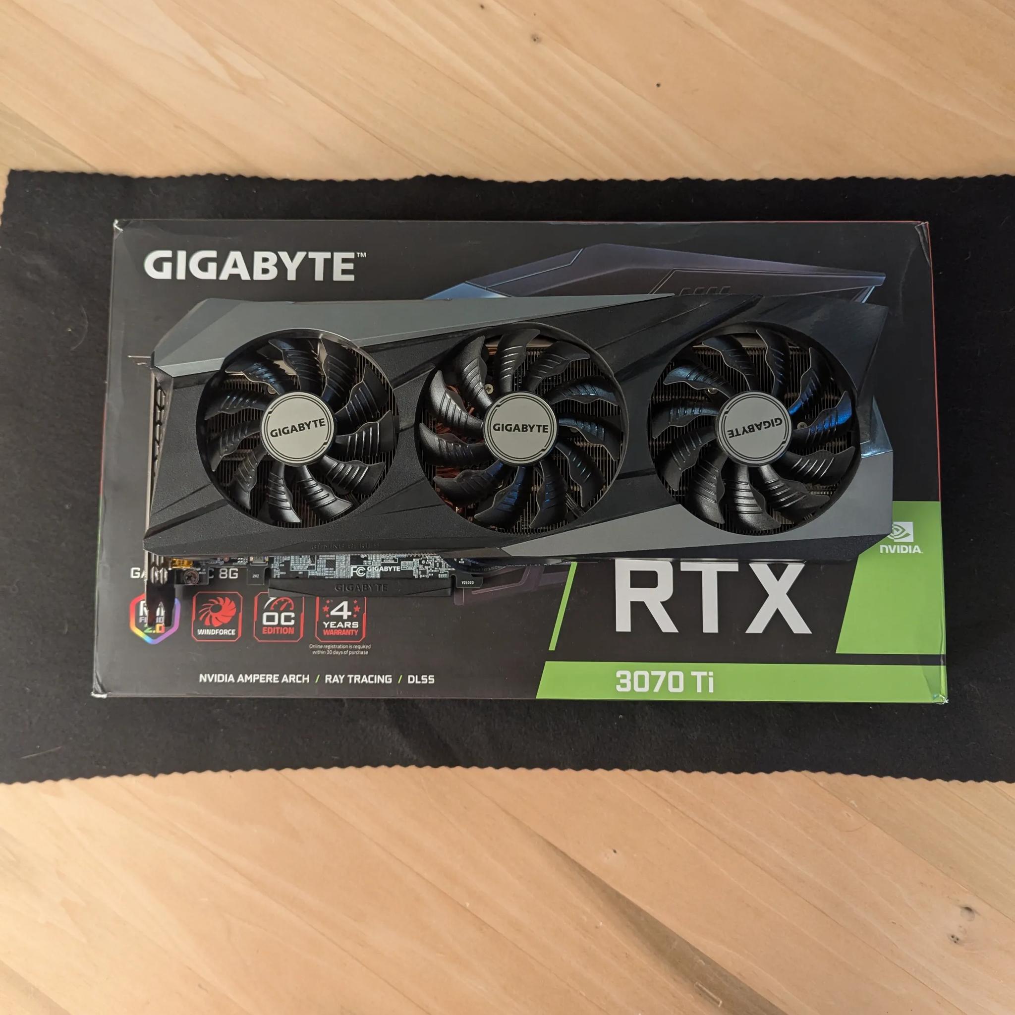 ⚡ 3070 Ti Gigabyte RTX Gaming OC – Triple Fan Powerhouse for 1440p/4K 🔹