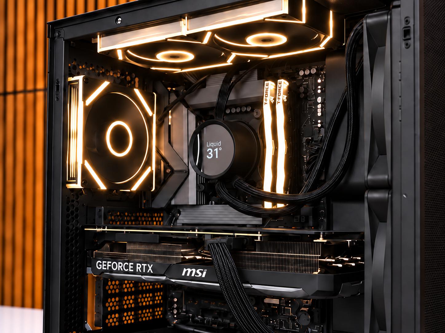 RTX  4080 Super 16GB |  INTEL 270K Plus | 32GB DDR5 | NVME | WIFI 7 | Windows 11 | LCD | GOLD PSU