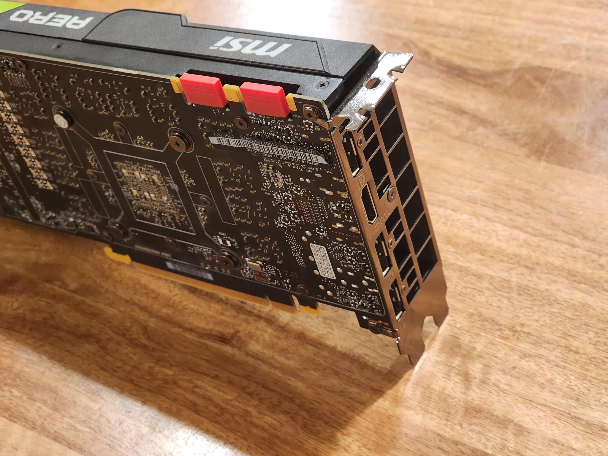 MSI GeForce GTX 1080 Ti AERO OC 11GB 352-Bit GDDR5X