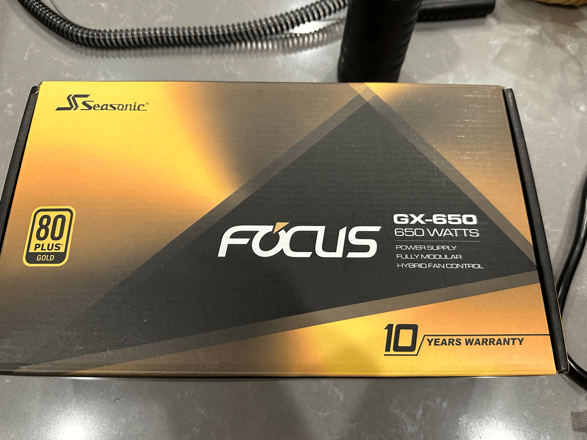SeaSonic 650 W 80+ Gold Certified ATX Fully Modular Power Supply
