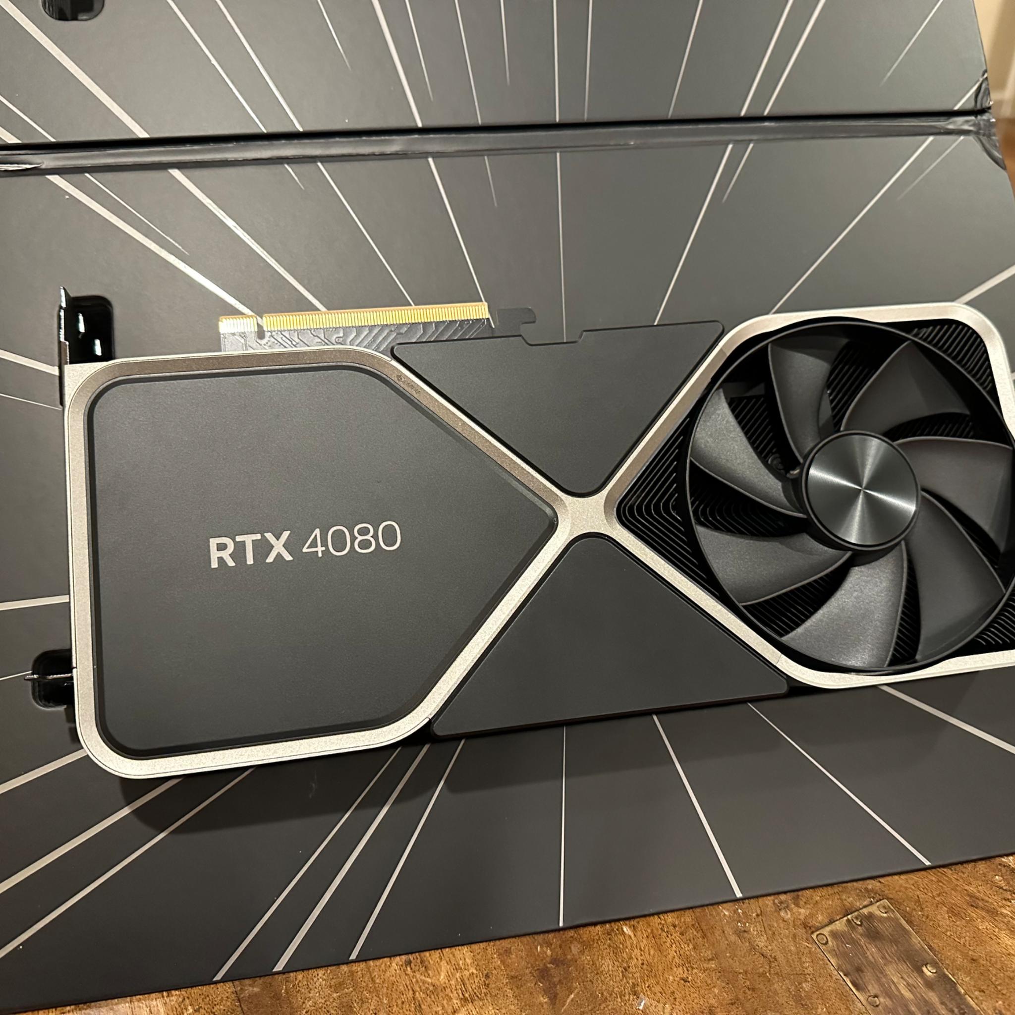 Nvidia RTX 4080 Founders Edition 16GB - Excellent Condition