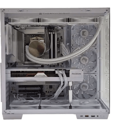 Alemoly #0002 — High-Performance 1440p / 4k White Gaming PC