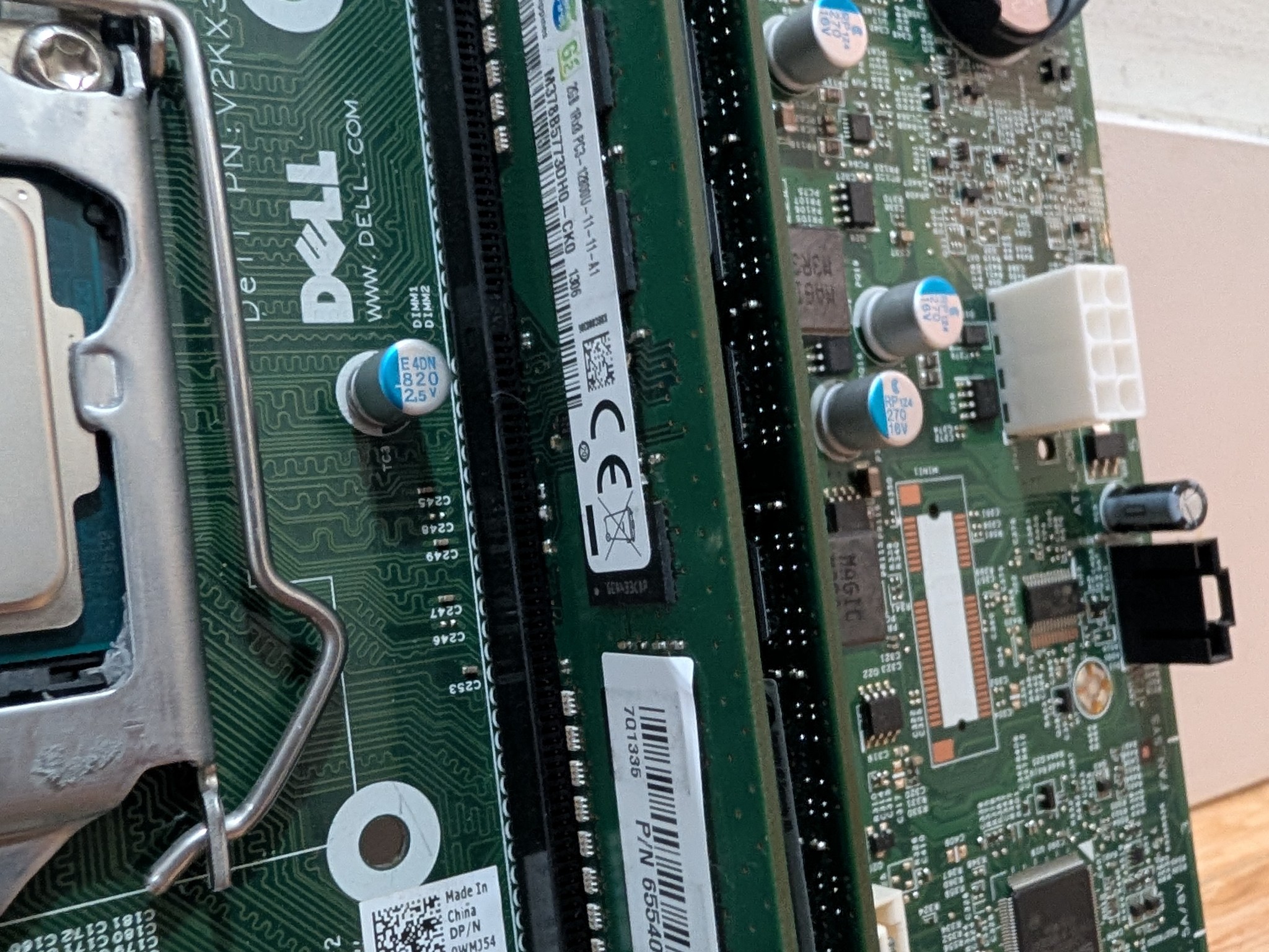 Motherboard combo| I3 4170 | 4GB 1333 | Dell LGA 1150|
