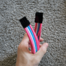 Sleeved 8 pin gpu cable