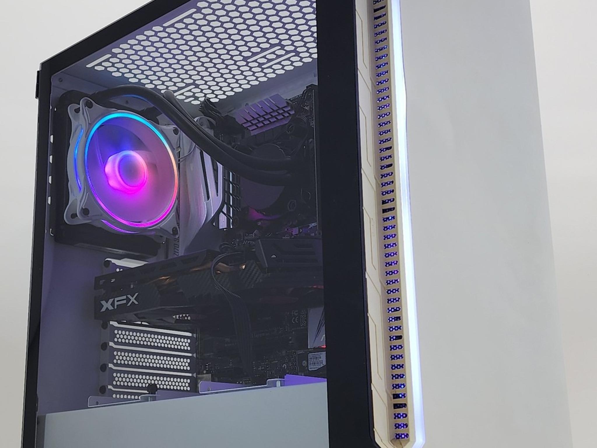 Gaming PC i7-6700K 16GB RAM 512GB SSD RX 580 8GB Windows 11 Computer