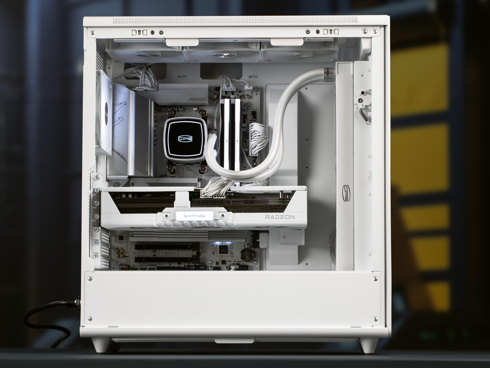 “Fractus.Astra ” RX 9070 Ryzen 7 9700X 32GB Windows 11 2TB Gaming PC Powerhouse