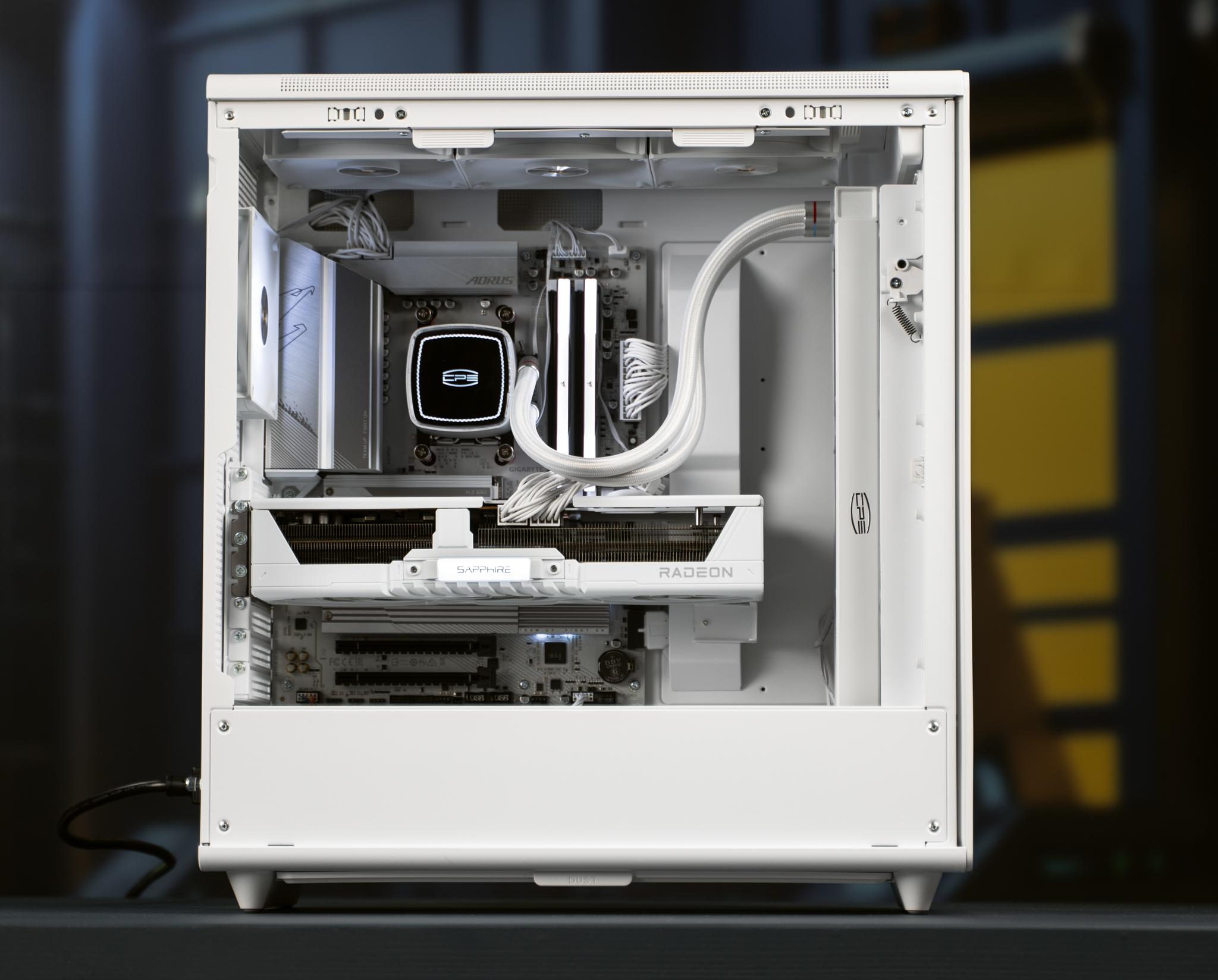 “Fractus.Astra ” RX 9070 Ryzen 7 9700X 32GB Windows 11 2TB Gaming PC Powerhouse