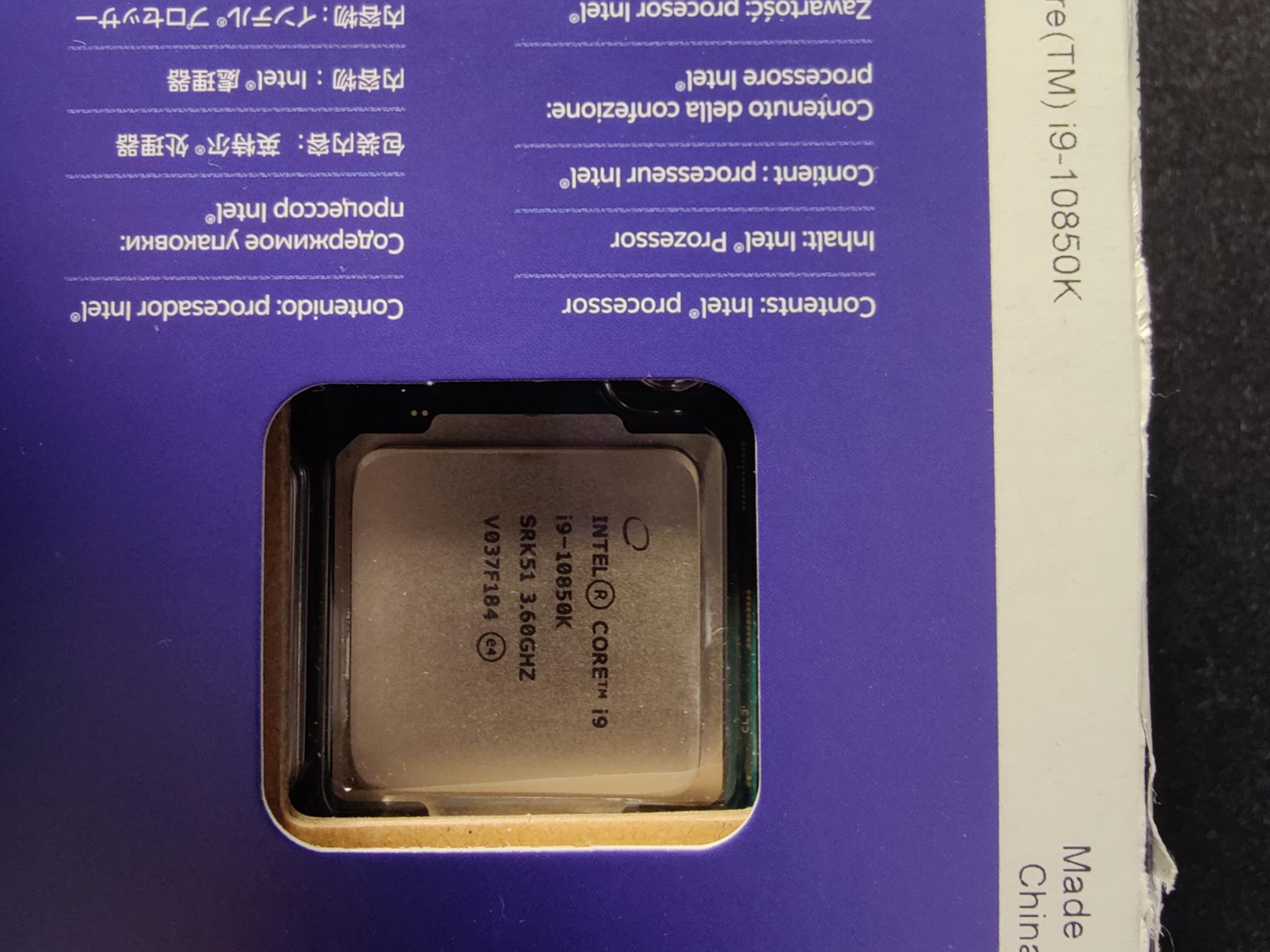 Intel Core i9-10850K