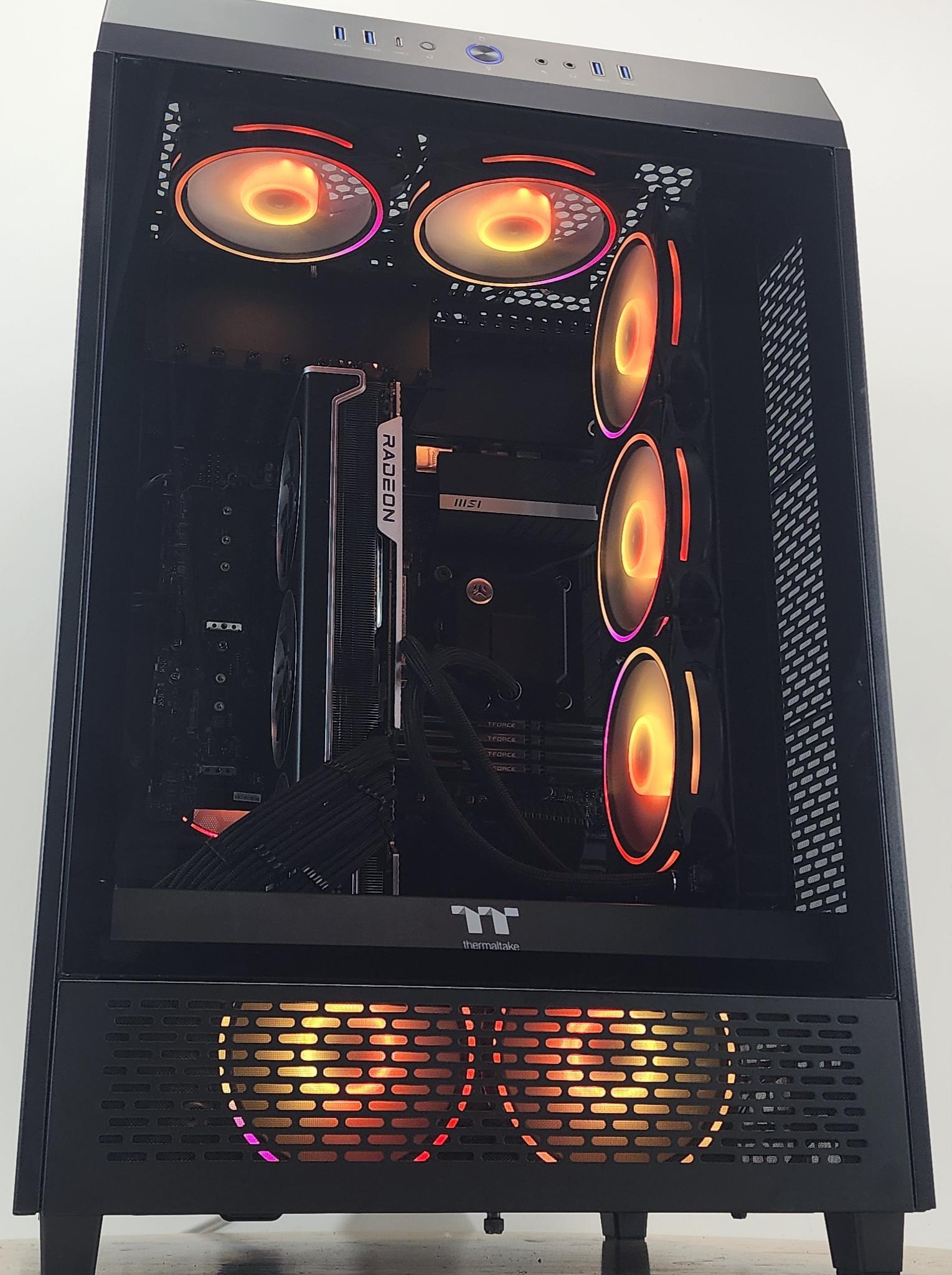 Gaming PC i9-14900K 32GB RAM 1TB SSD RX 7900 XTX 24GB Windows 11 Computer