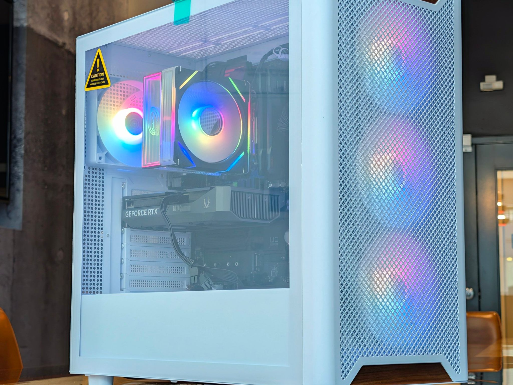 GeForce RTX 5060 Ti 8GB Custom Gaming PC - Ryzen 7 5700, 16GB RAM, 1TB NVMe SSD