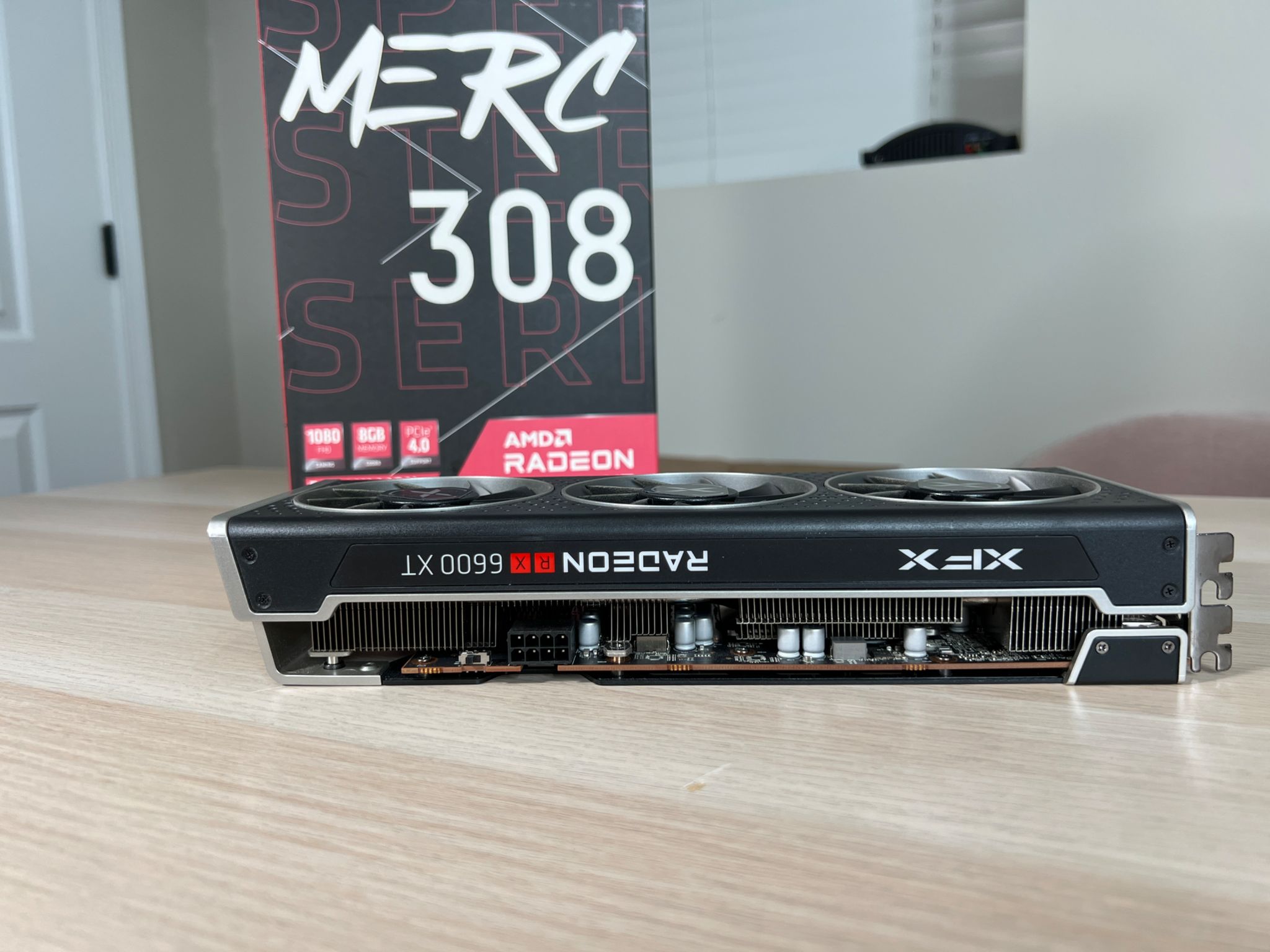 XFX 6600 XT MERC 308 Black