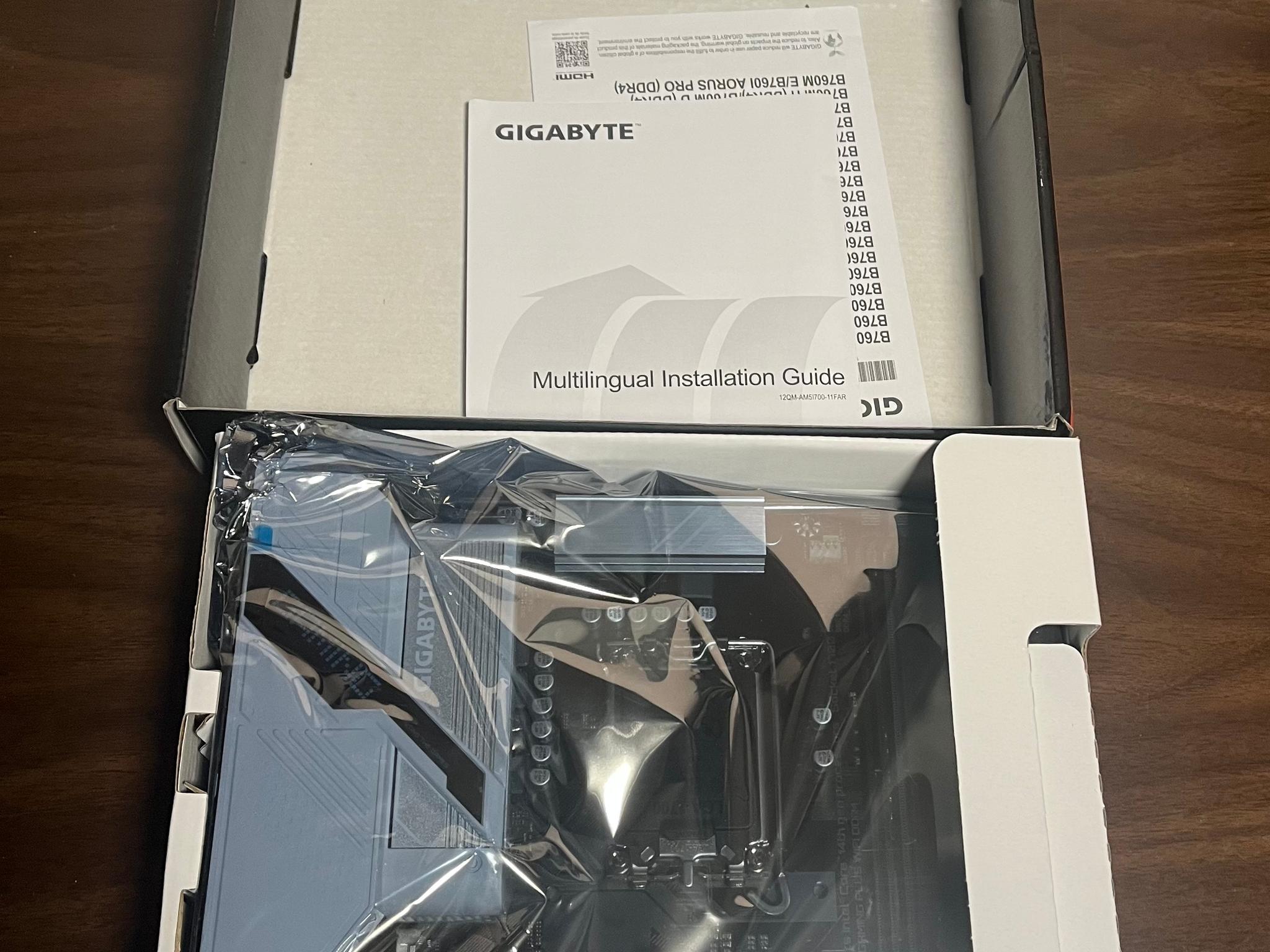 B760M Gaming Plus WiFi DDR4 MATX Motherboard | Open Box