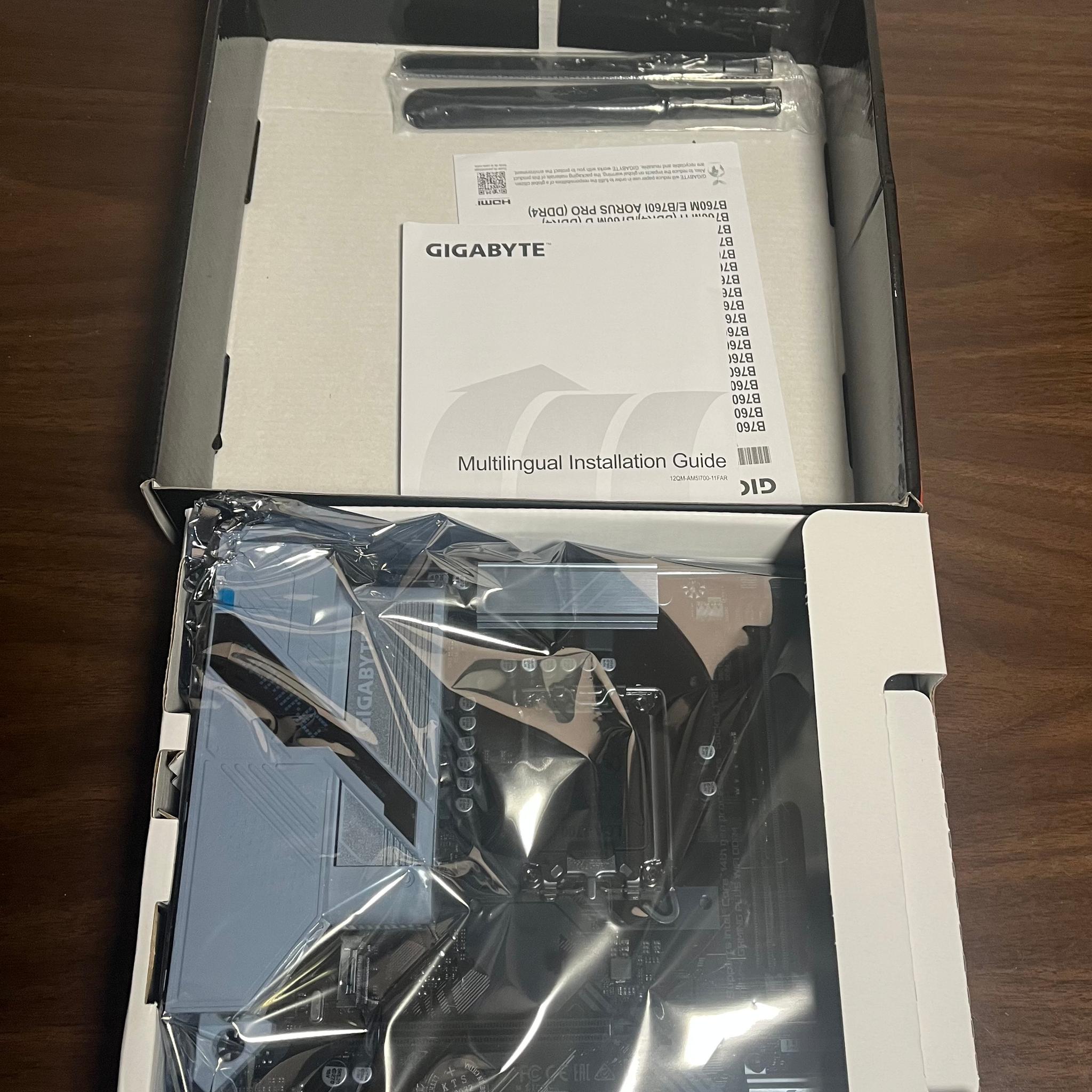 B760M Gaming Plus WiFi DDR4 MATX Motherboard | Open Box