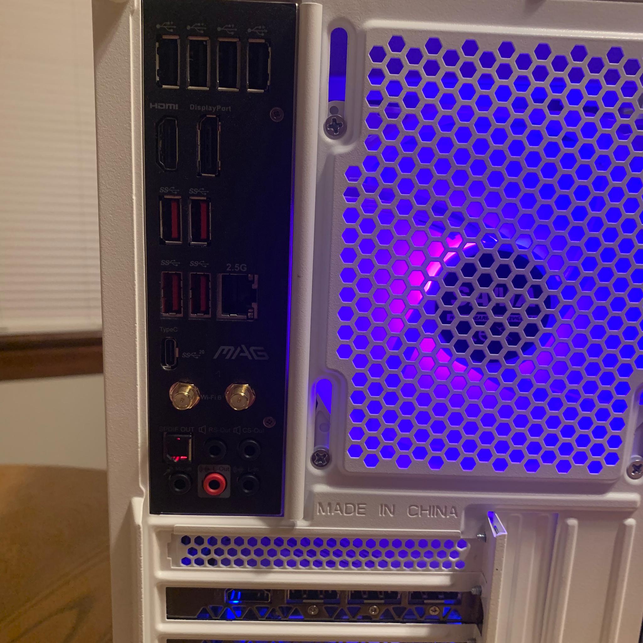 Custom PC 13th gen I7, 3080, 64GB, 1TB