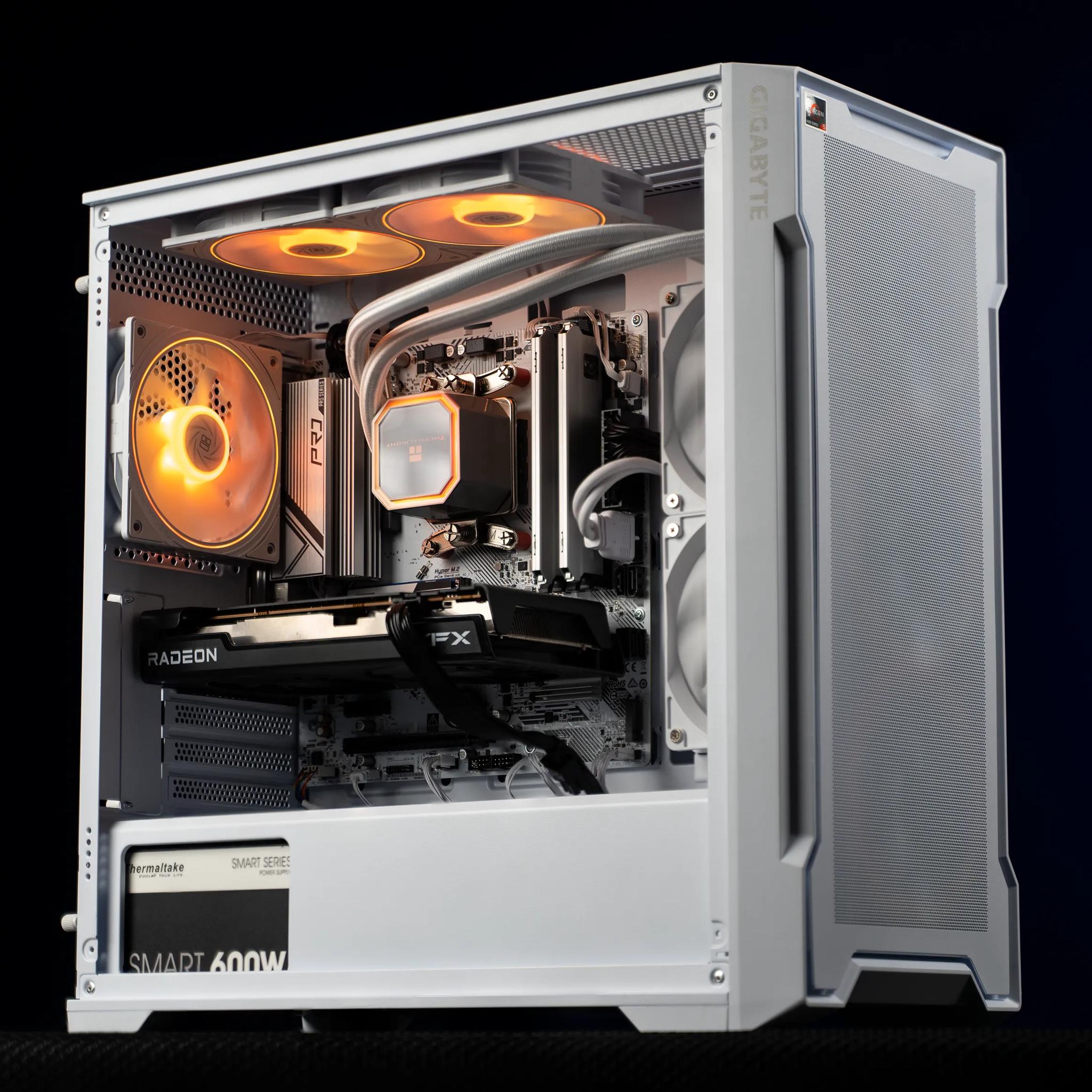 “Colortime-SW” RX 7600 Ryzen 5 32GB Windows 11 Pro 1TB Gaming PC Powerhouse