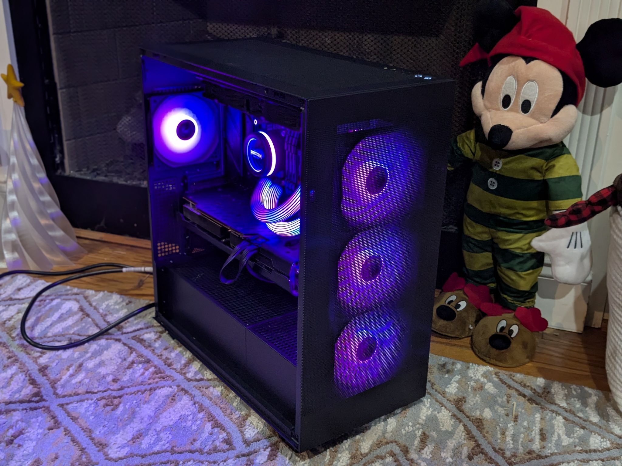 Lit Up! | i5-12600K, AMD RX 6800 16GB, 24GB RAM, 1TB NVME SSD, Win11