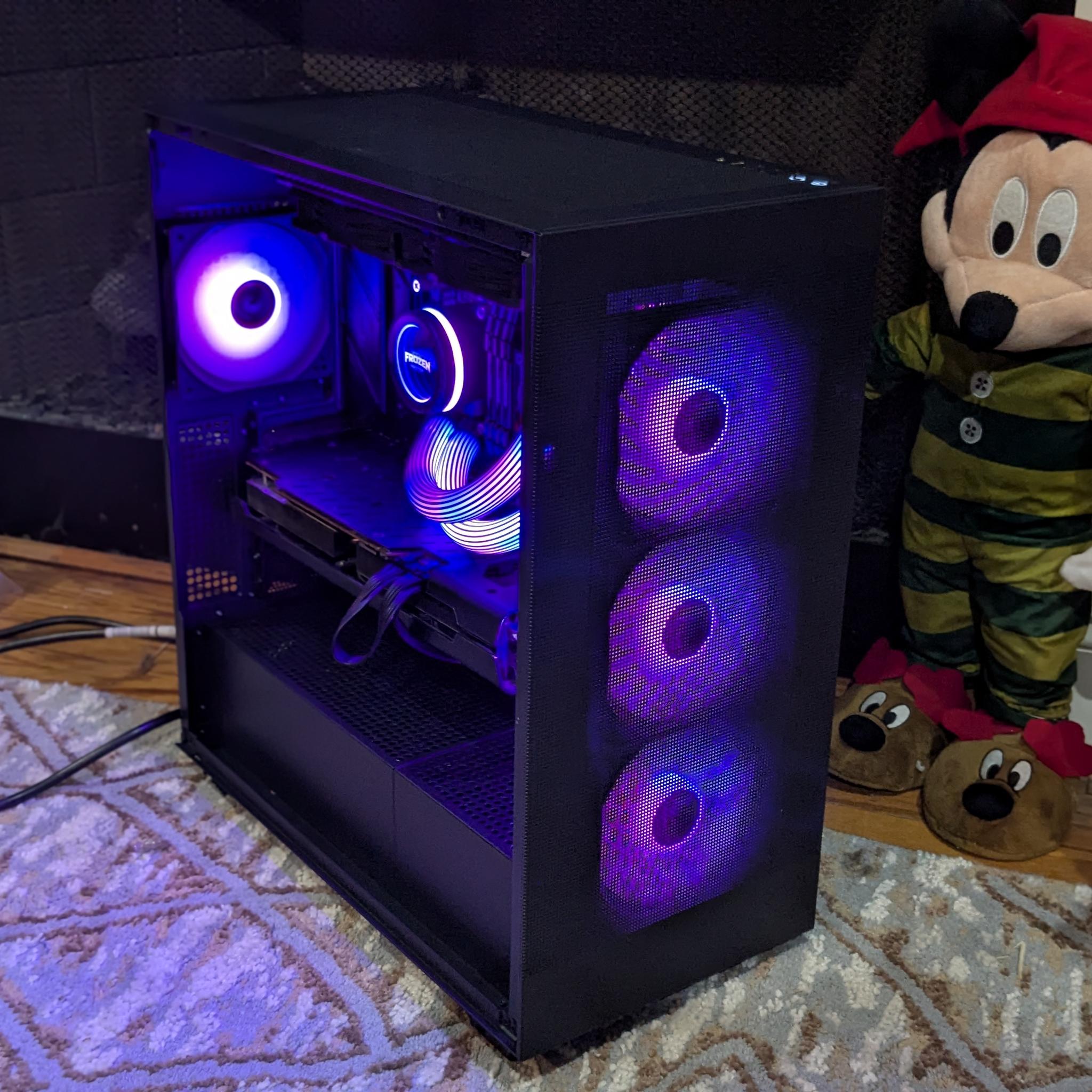 Lit Up! | i5-12600K, AMD RX 6800 16GB, 24GB RAM, 1TB NVME SSD, Win11