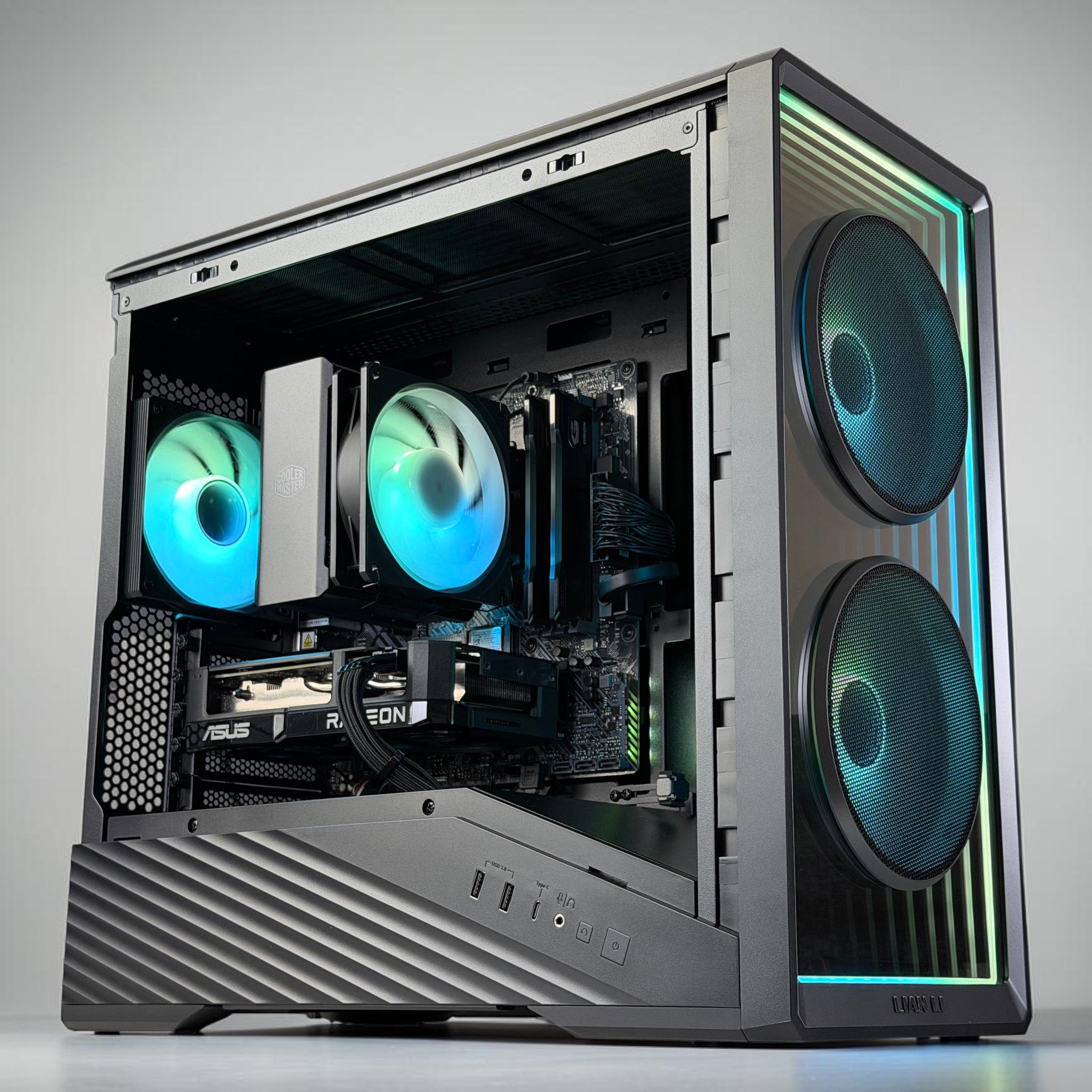 🖤🦍 Gaming PC◼️AMD RX 9060 XT 16GB◼️Intel 13500T 14 core◼️32GB DDR4◼️1TB SSD