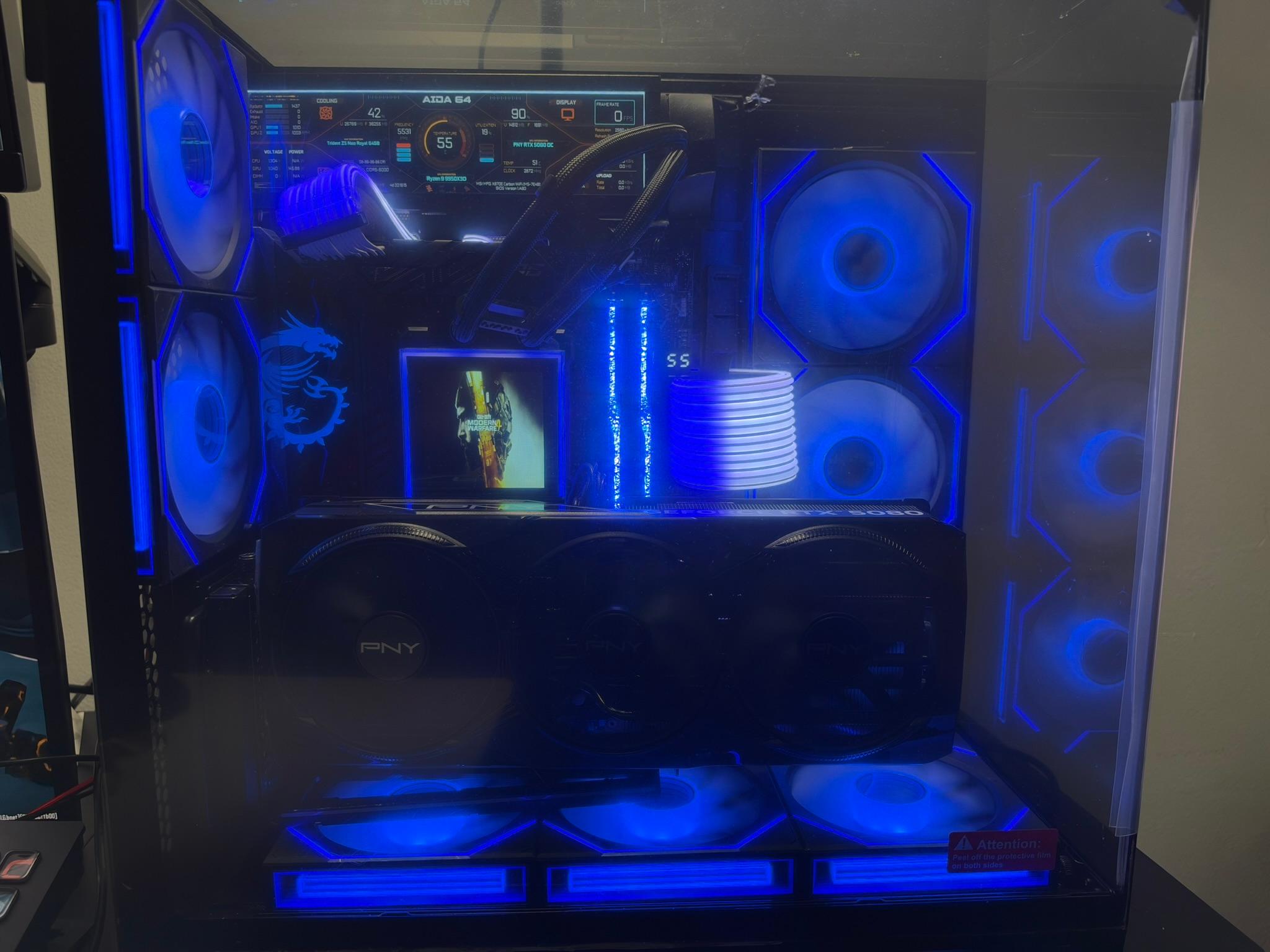 Beast Gaming PC|9950X3D|RTX 5080 OC|64gb 6000 CL28|6tb M.2