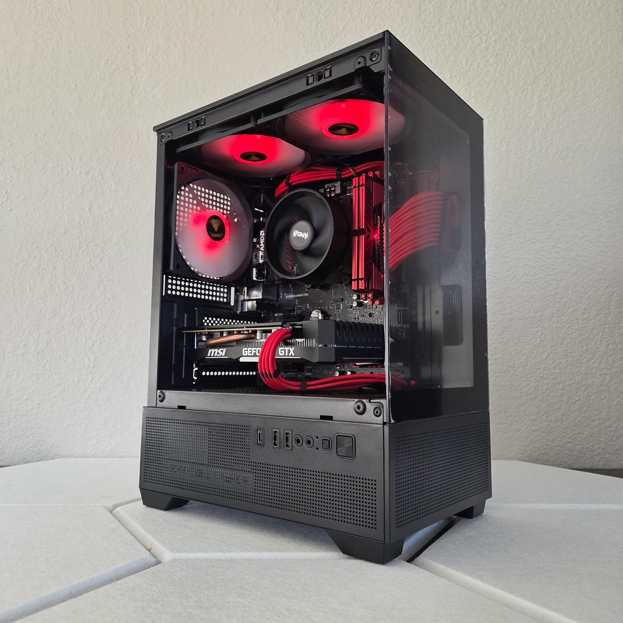 Red Riot | Budget Red-Themed Gaming PC ❤️🔴❤️