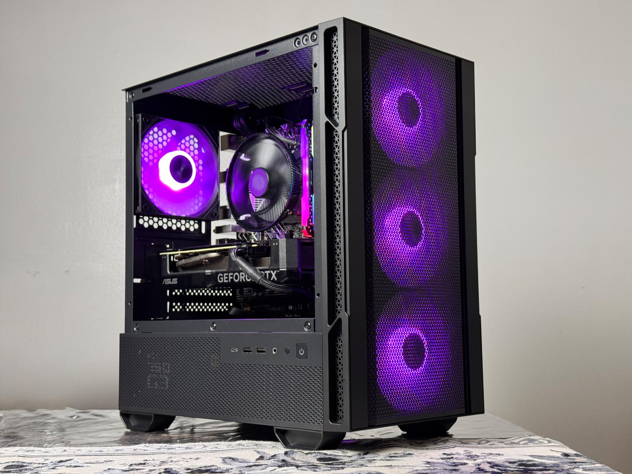🔥 RTX 4060 Ti + i5-12400F | 32GB RGB RAM | 1TB NVMe | 750W Gold 🔥