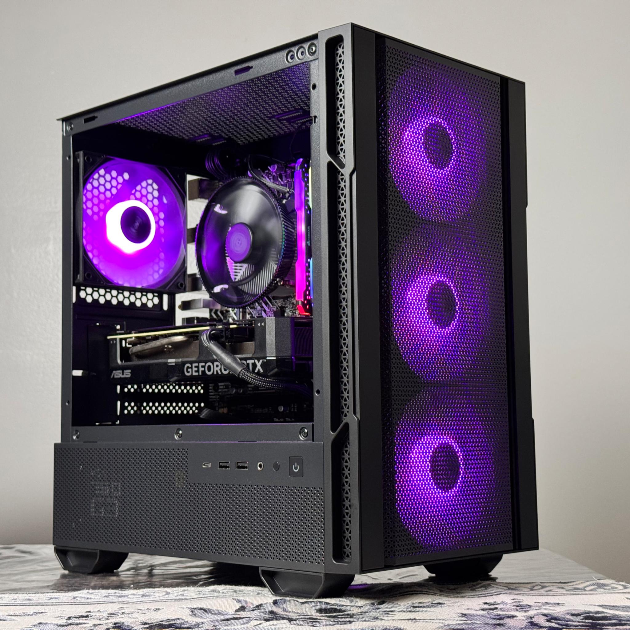 🔥 RTX 4060 Ti + i5-12400F | 32GB RGB RAM | 1TB NVMe | 750W Gold 🔥
