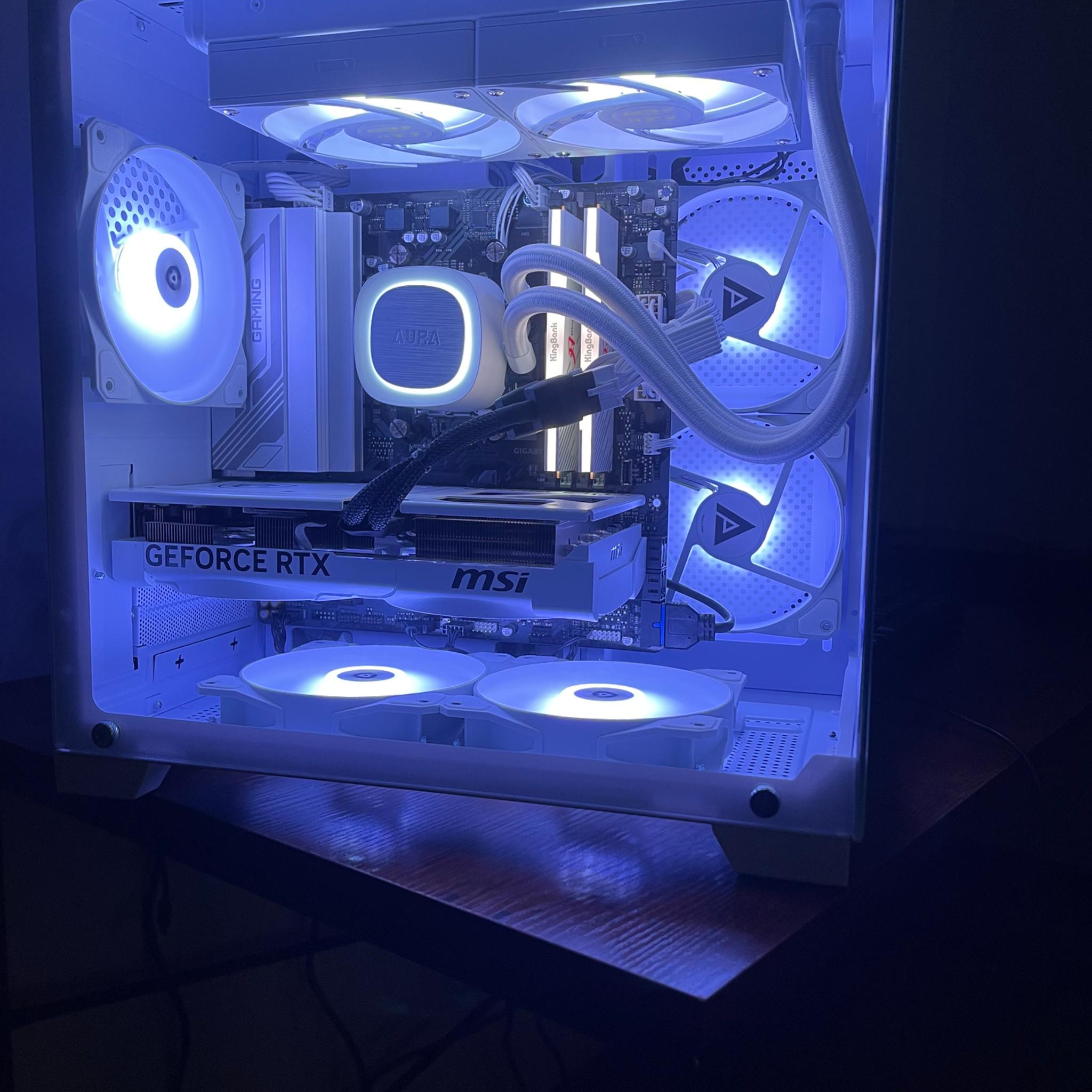 Micro ATX Custom Gaming/Productivity PC Ryzen 7 9700x, Nvidia RTX 5070