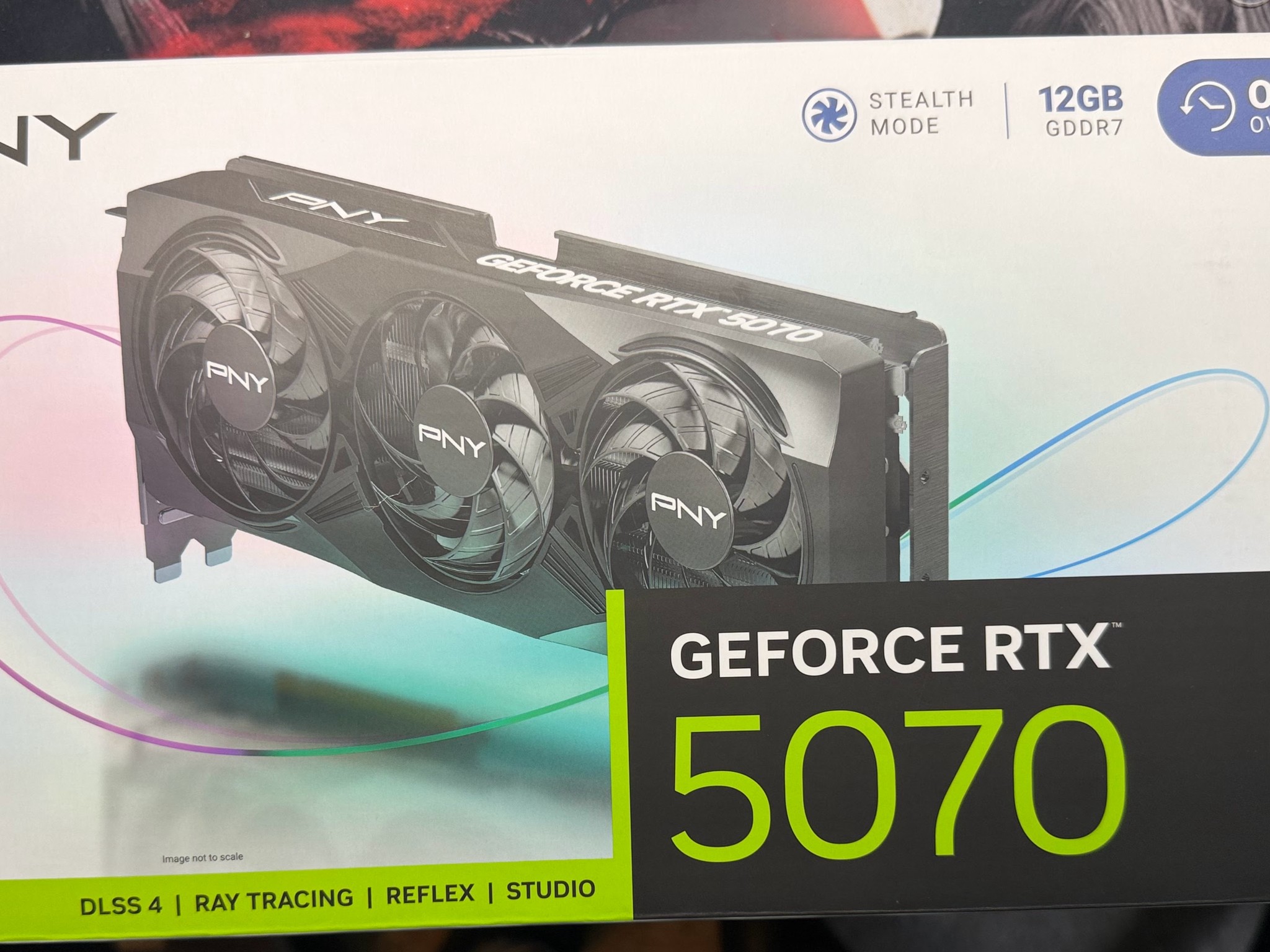 PNY GeForce RTX 5070 Overclocked Triple Fan