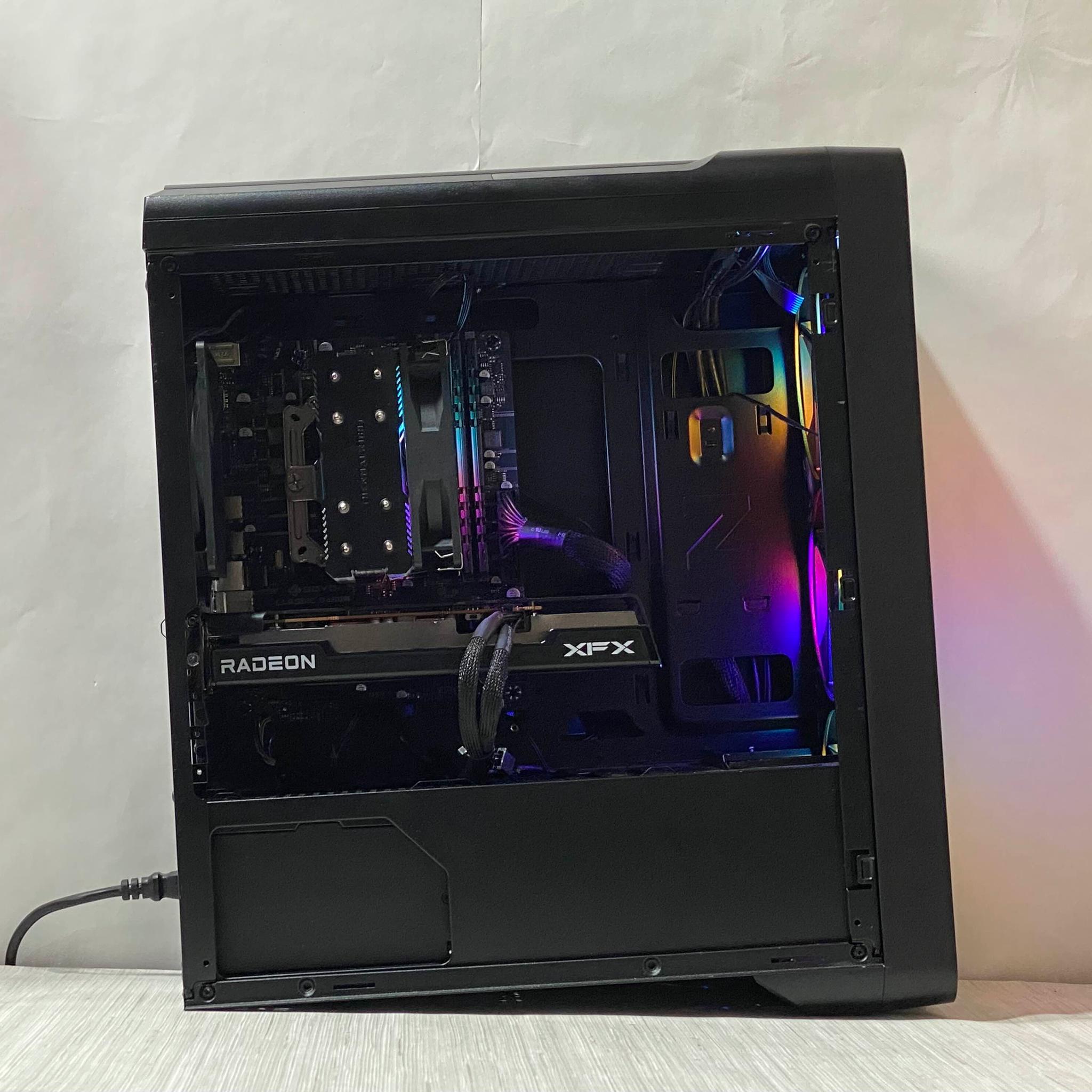 RX 6600, Ryzen 5 2600, 16GB DDR4, 512GB NVMe SSD - Gaming PC w/ WiFi
