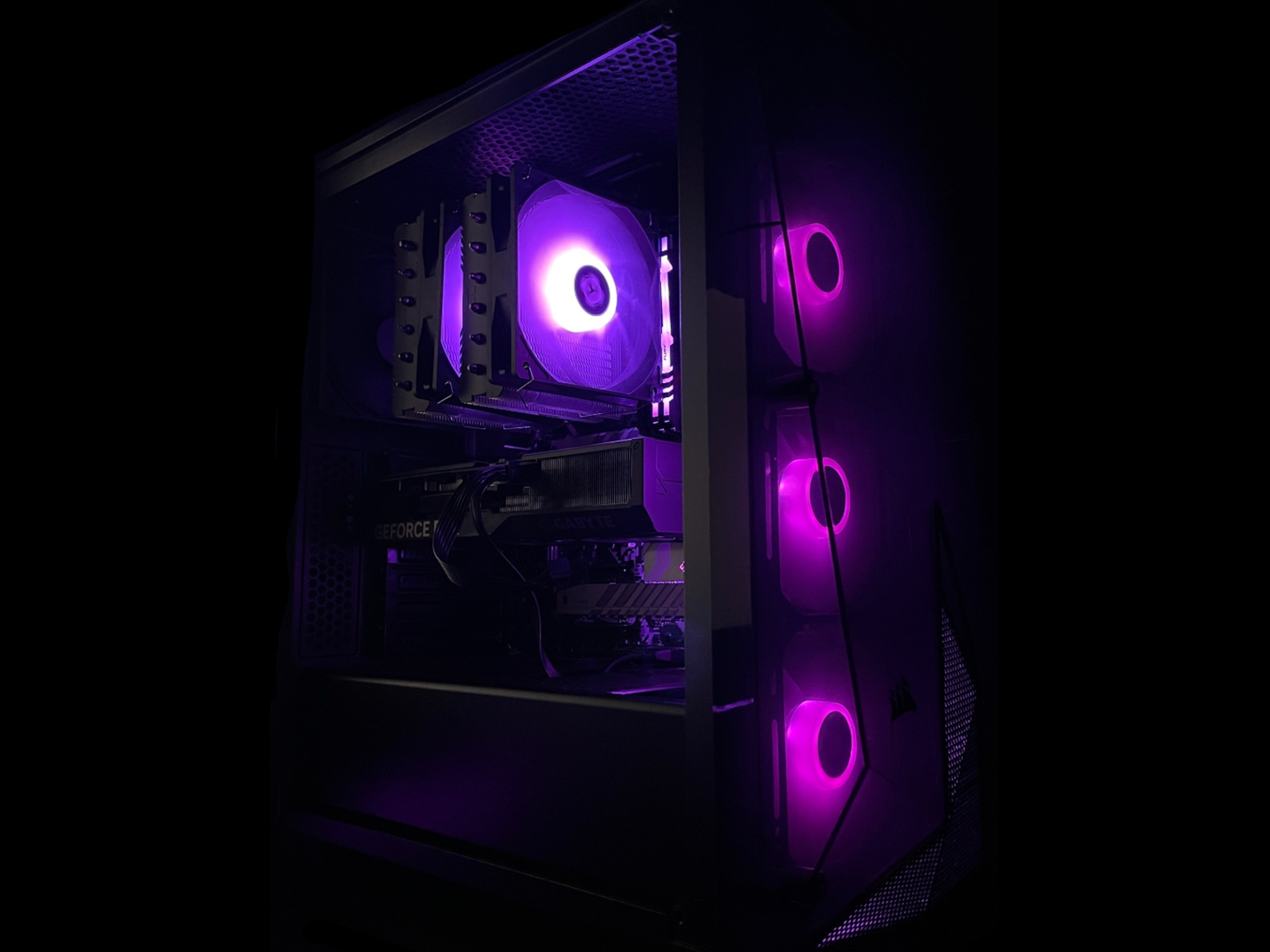 RGB Black Gaming PC | RTX 4070| I7 13700K | 32GB RAM | 2TB NVME SSD