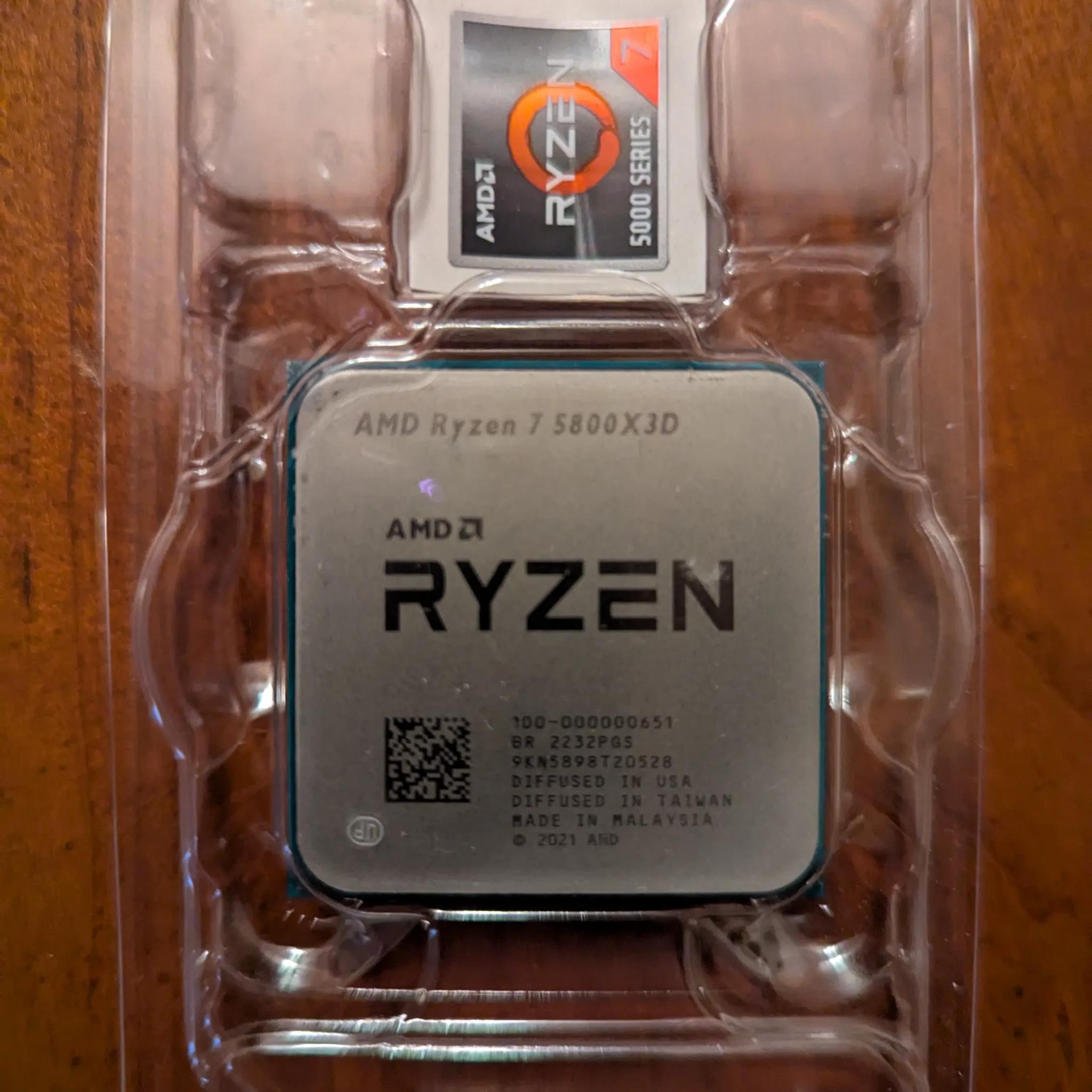 AMD Ryzen 7 5800X3D