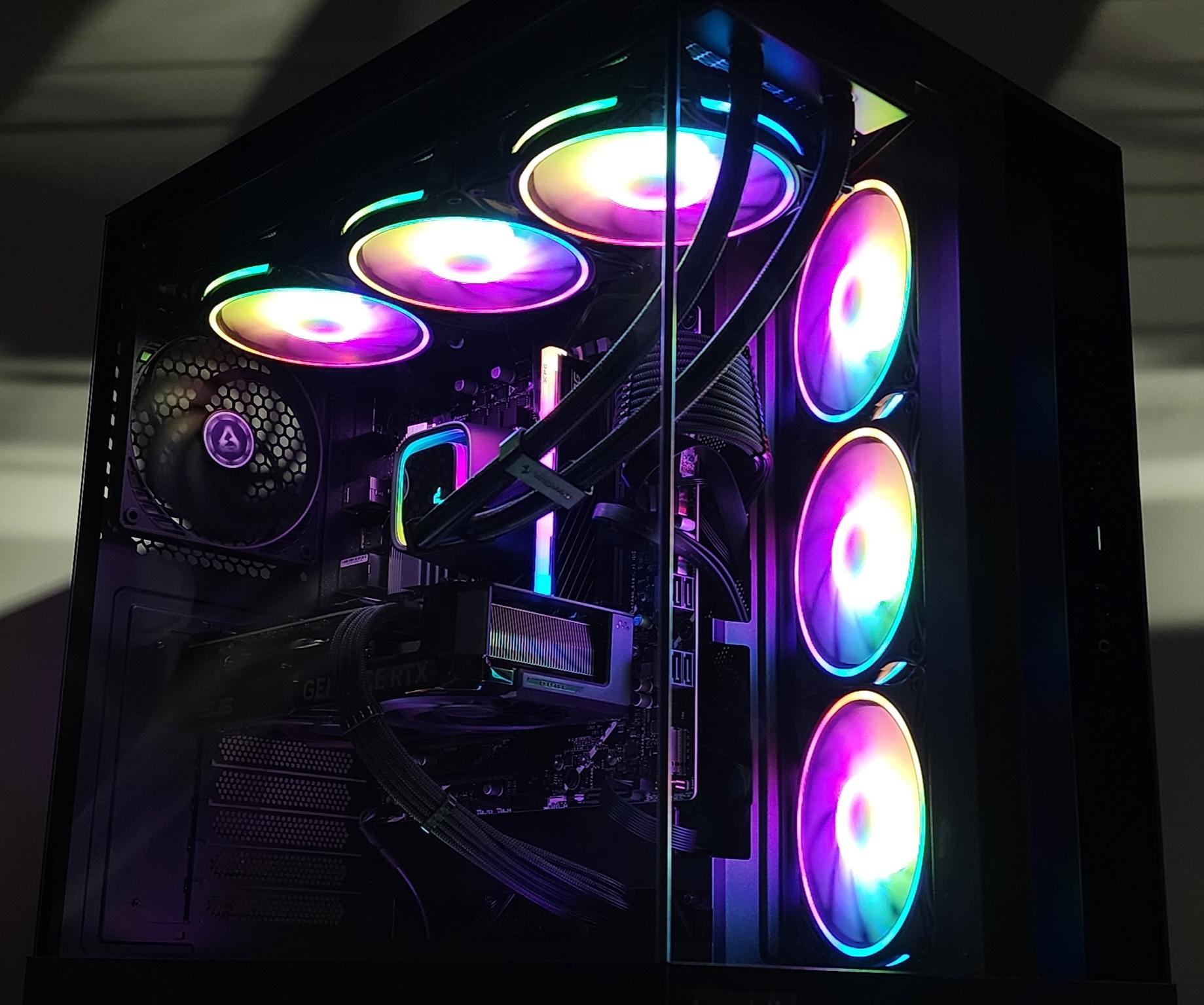 Gaming PC i5-14600KF 16GB RAM 1TB SSD RTX 4070 12GB Windows 11 Computer