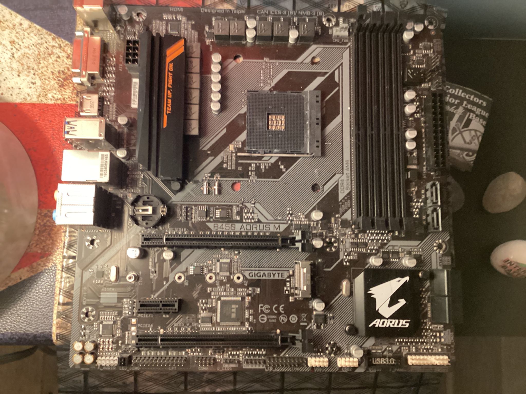 Aorus b450m micro atx motherboard (Read Description)