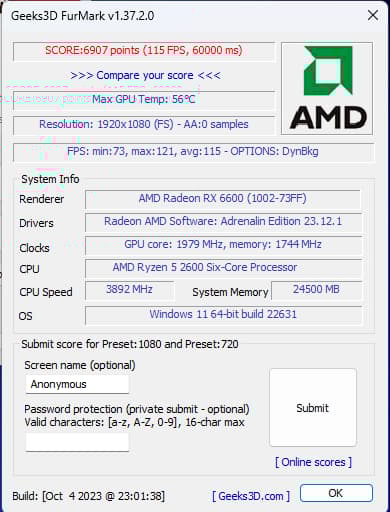 Custom Gaming/Streaming PC: Ryzen 5; RX 6600 8GB; 24GB RAM; 1.5TB NVMe/SSD Win11 Pro! DISCOUNTED