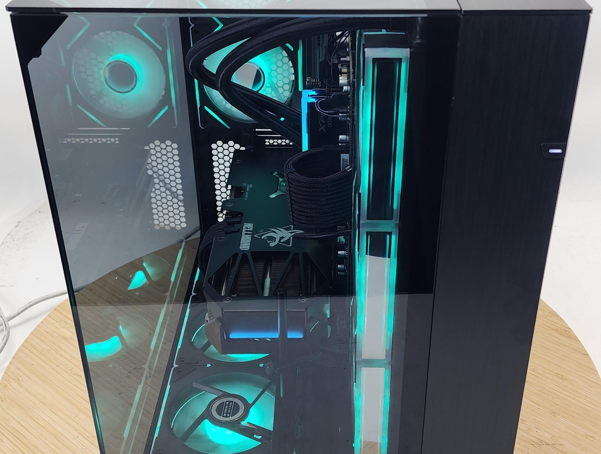 Gaming PC Ryzen 7 9700X 32GB RAM 2TB SSD RX 9070 XT 16GB Windows 11 Computer
