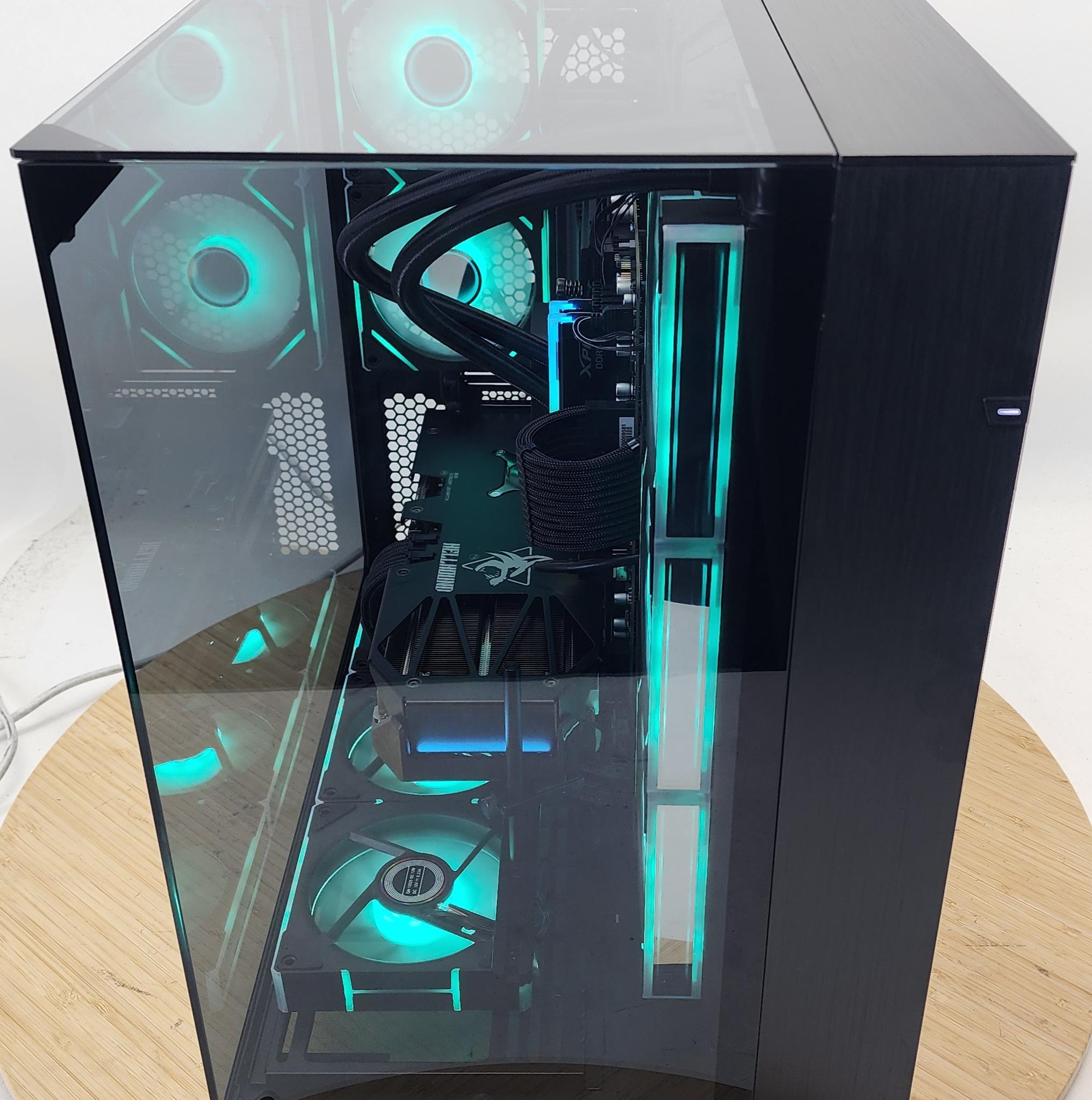 Gaming PC Ryzen 7 9700X 32GB RAM 2TB SSD RX 9070 XT 16GB Windows 11 Computer
